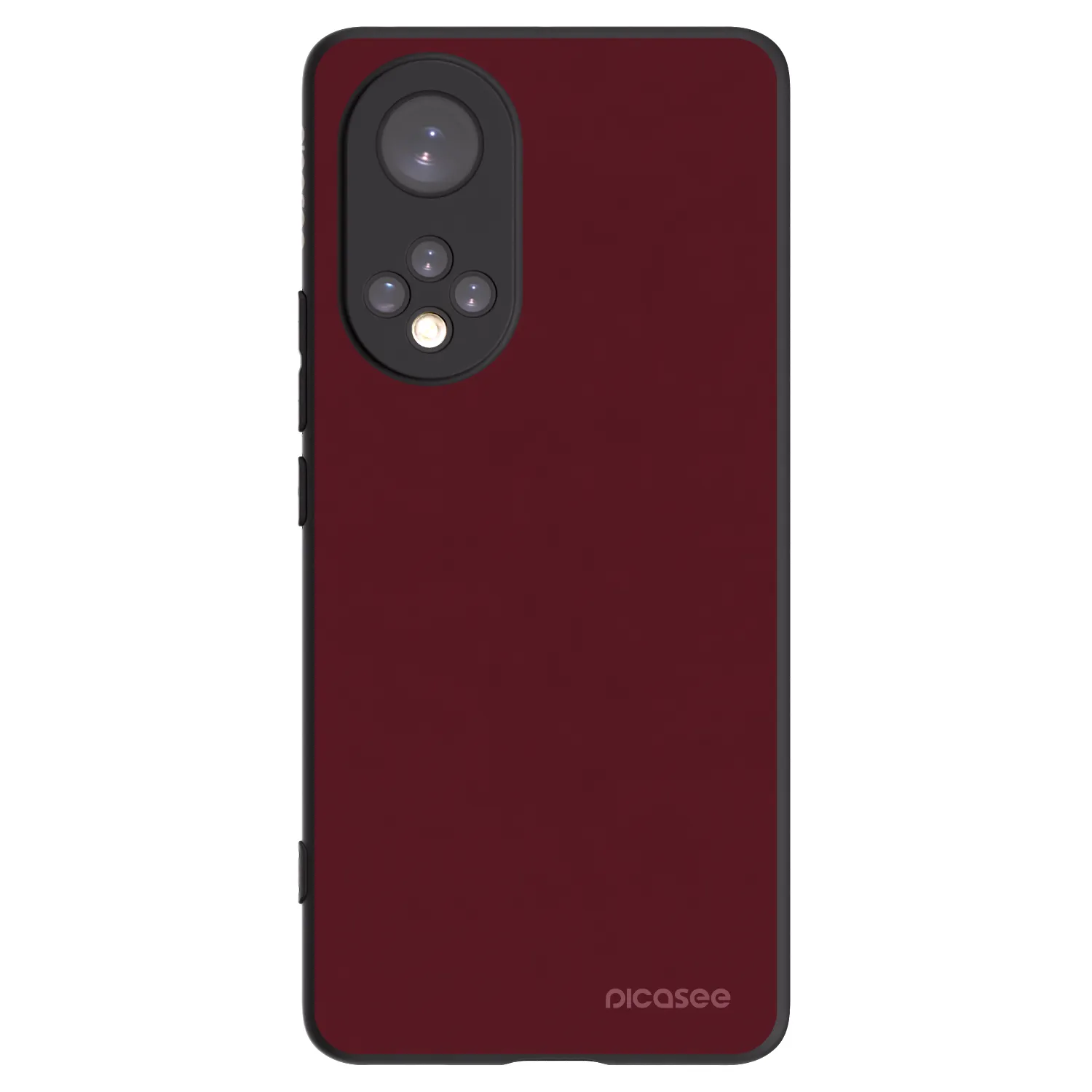 Picasee husă neagră din silicon pentru Huawei Nova 9 - Burgundy red