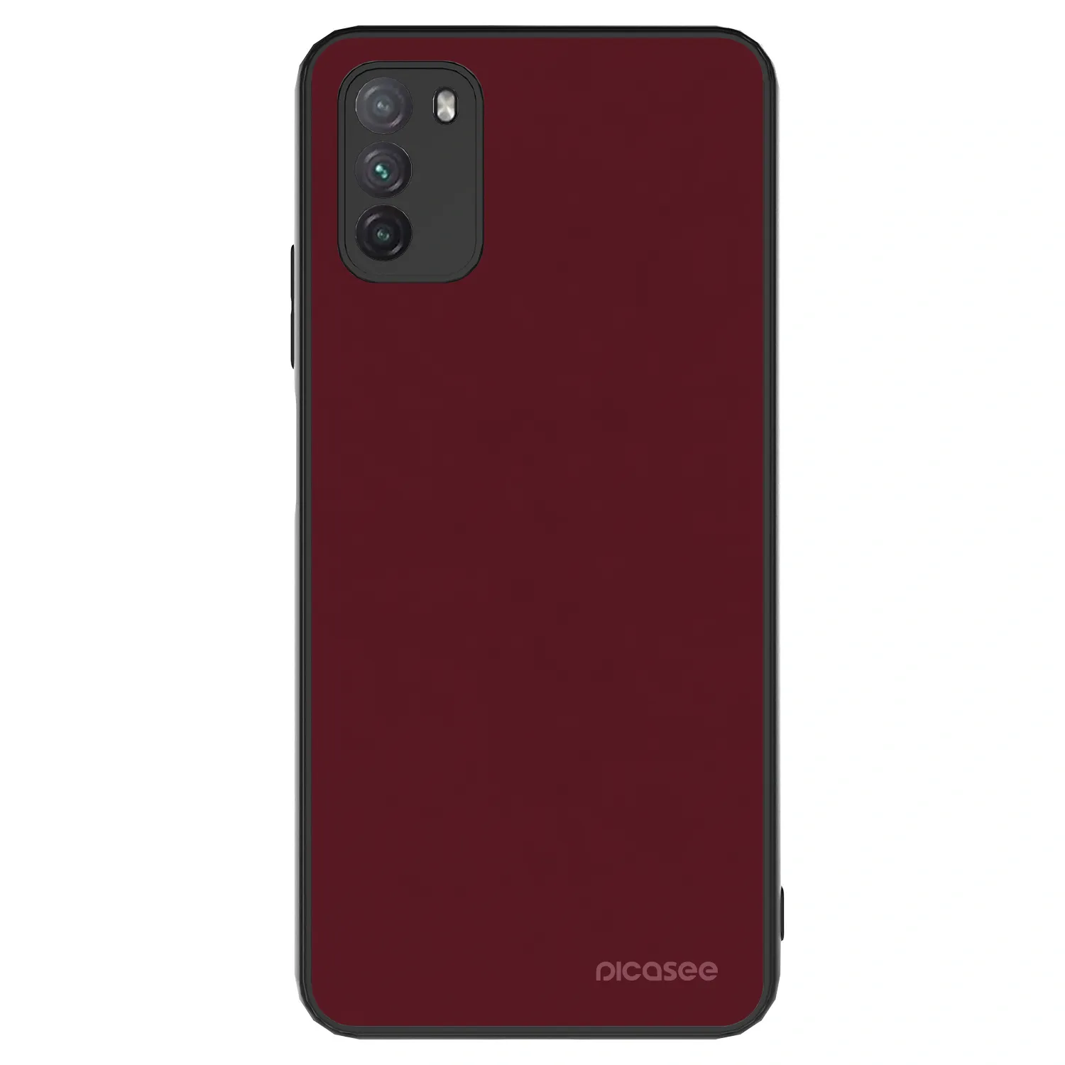 Picasee ULTIMATE CASE pentru Xiaomi Poco M3 - Burgundy red