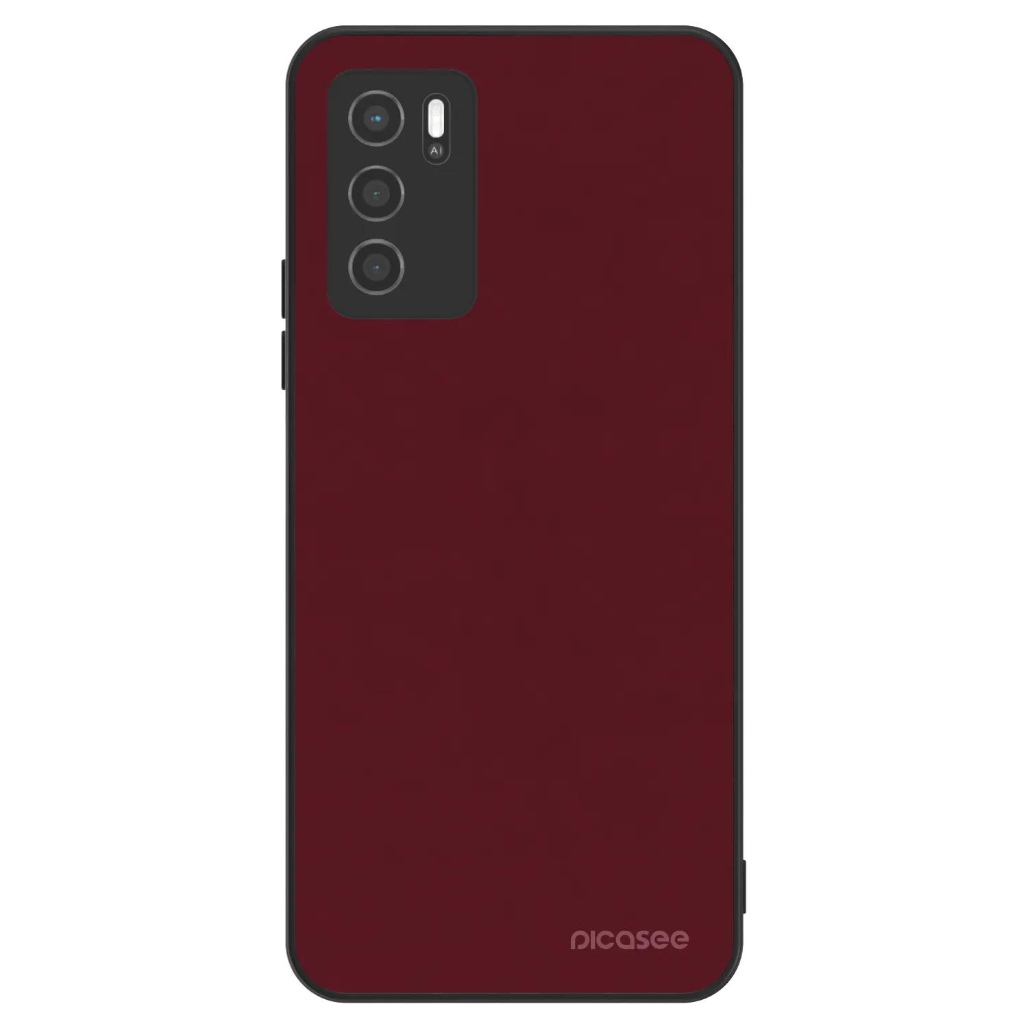 Picasee ULTIMATE CASE pentru OPPO A16 - Burgundy red
