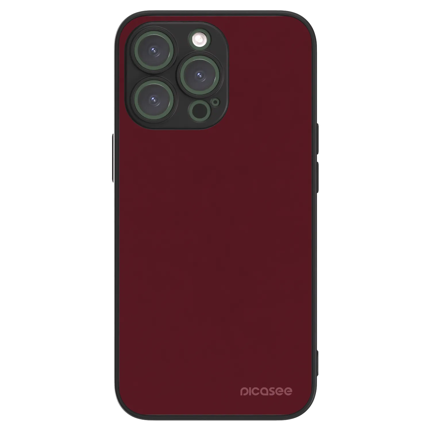 Picasee ULTIMATE CASE MagSafe pentru Apple iPhone 13 Pro - Burgundy red