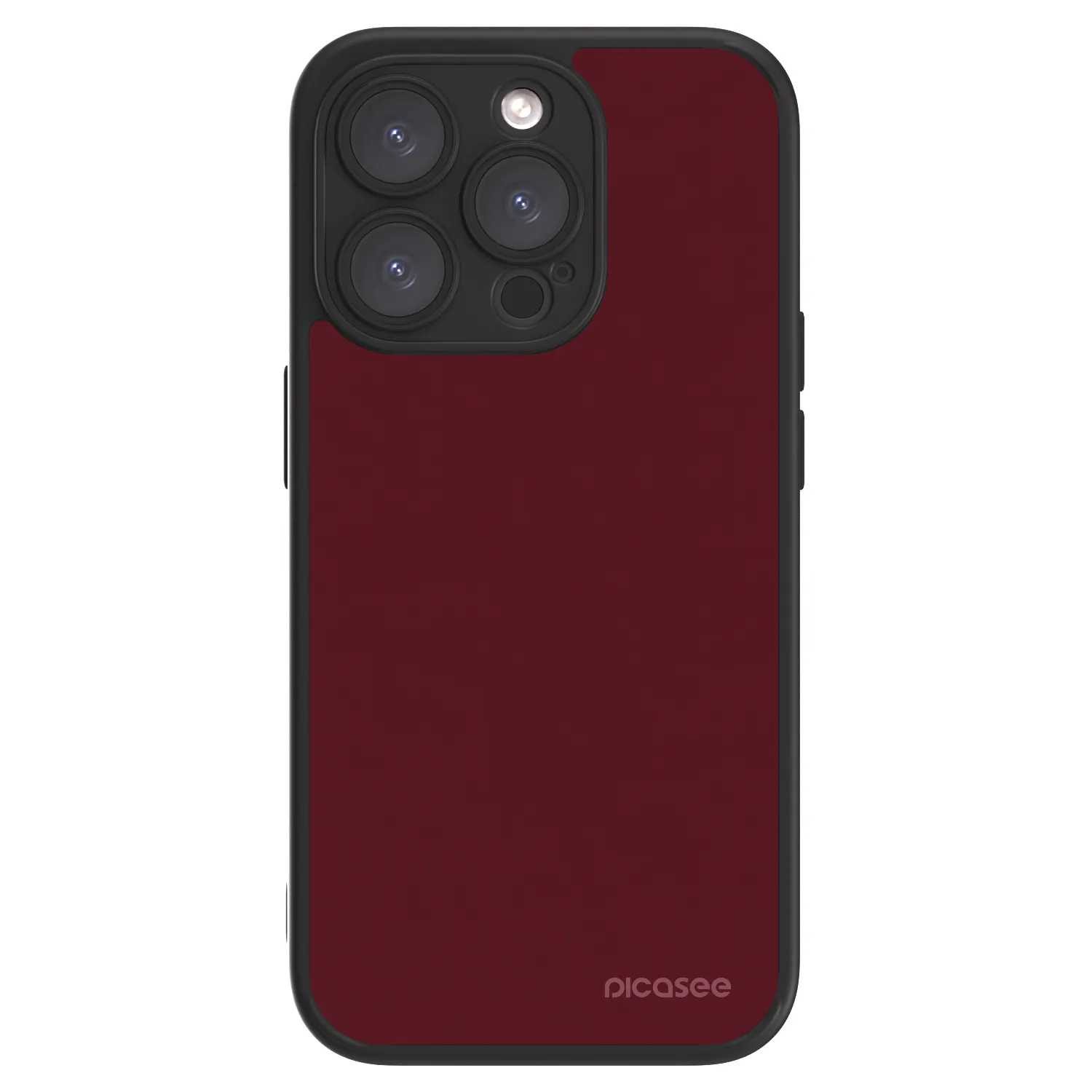 Picasee ULTIMATE CASE MagSafe pentru Apple iPhone 15 Pro - Burgundy red