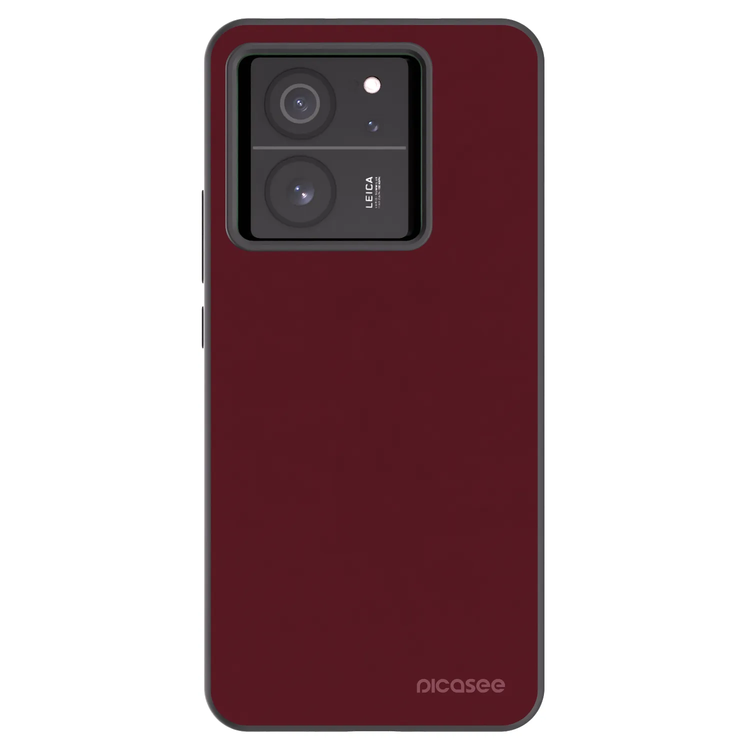 Picasee husă neagră din silicon pentru Xiaomi 13T - Burgundy red