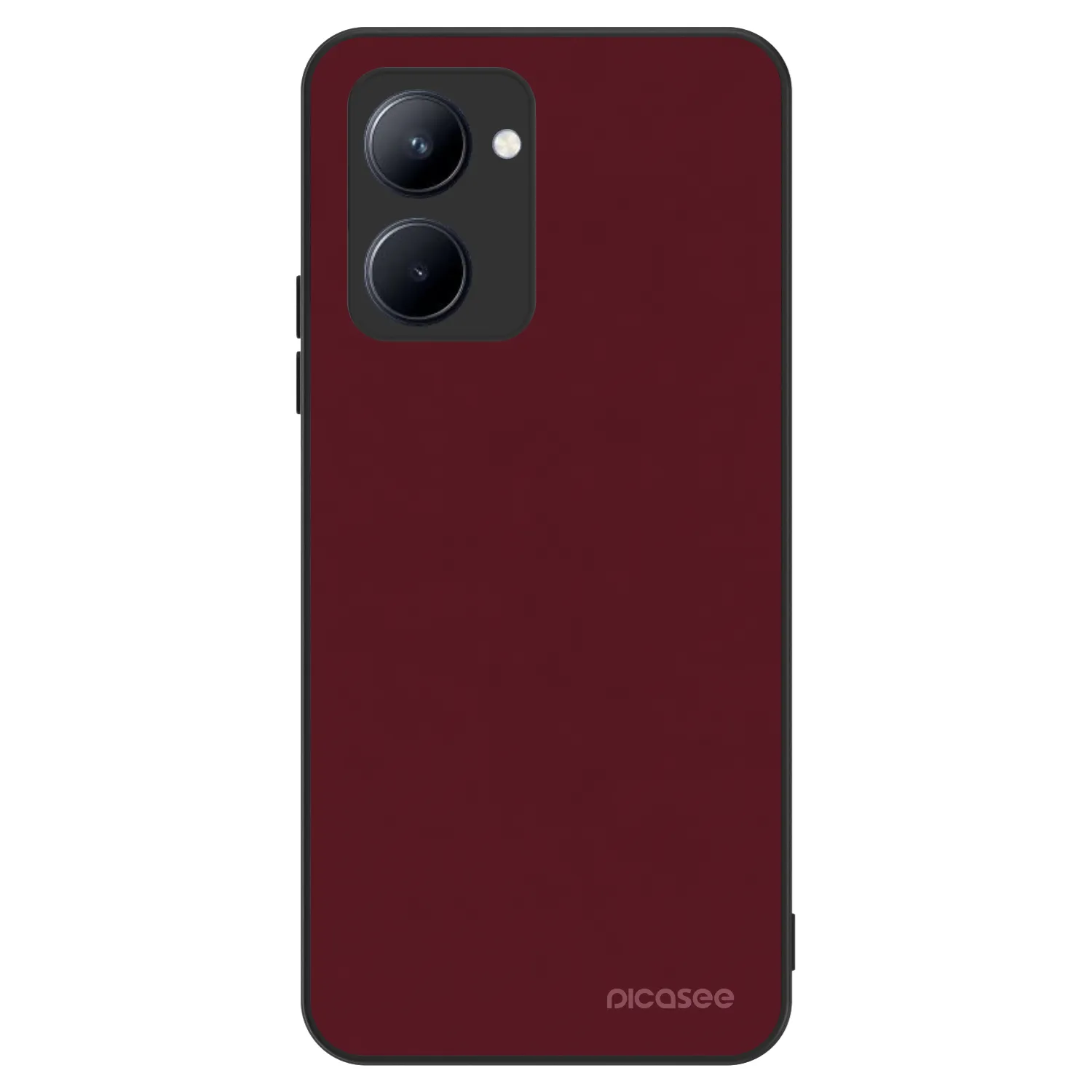 Picasee ULTIMATE CASE pentru Realme C33 (2023) - Burgundy red