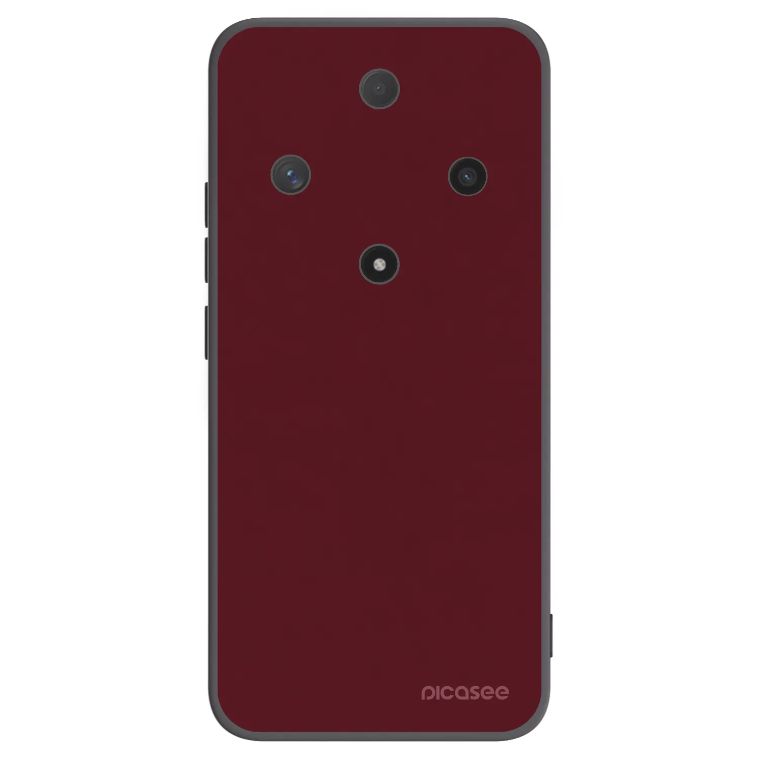 Picasee husă neagră din silicon pentru Honor Magic6 Lite 5G - Burgundy red