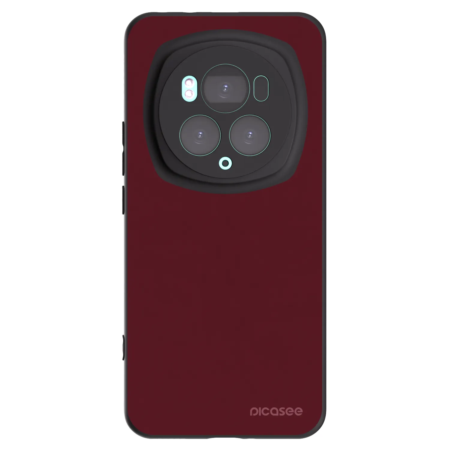 Picasee husă neagră din silicon pentru Honor Magic6 Pro - Burgundy red