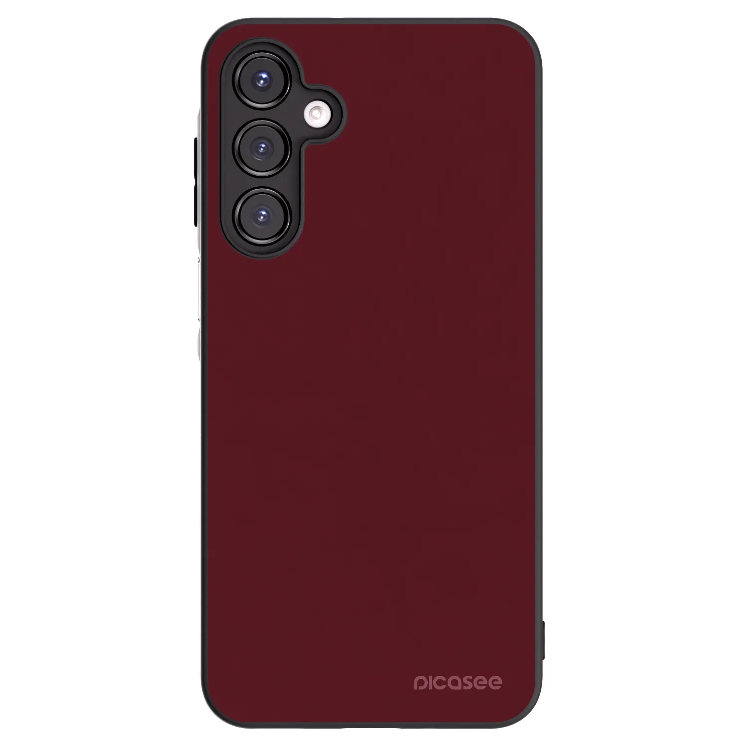 Picasee husă neagră din silicon pentru Samsung Galaxy A16 5G - Burgundy red