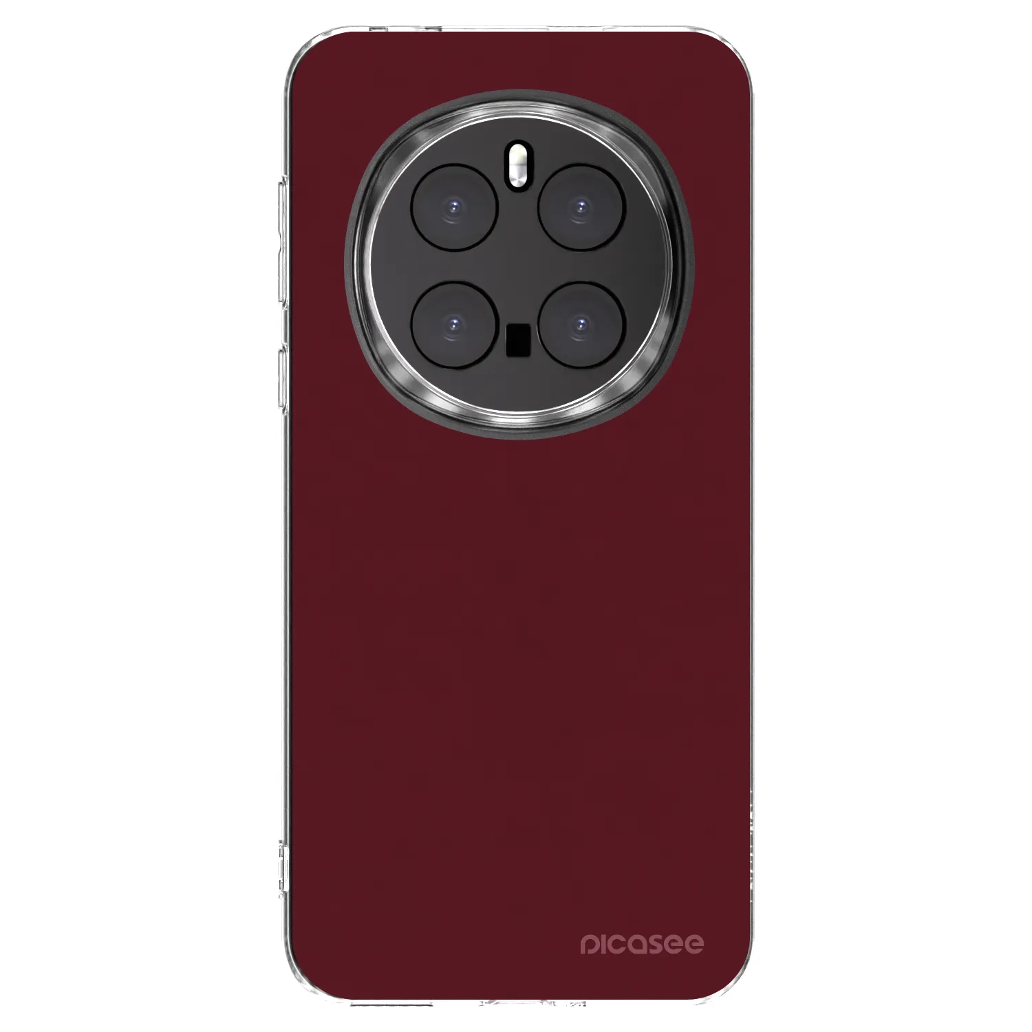 Picasee husă transparentă din silicon pentru Honor Magic7 Pro 5G - Burgundy red