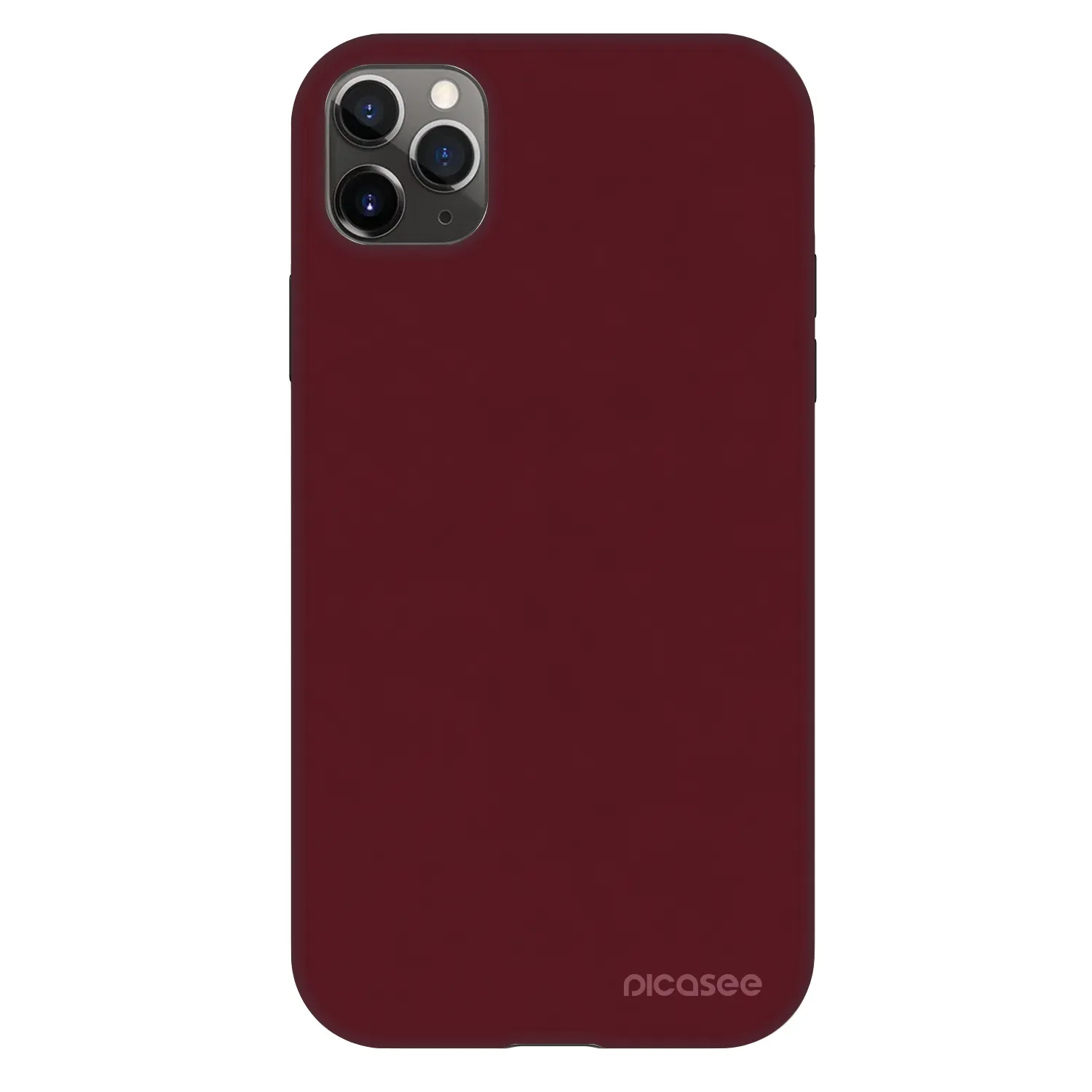 Picasee Fashion Case pentru Apple iPhone 11 Pro Max - Burgundy red