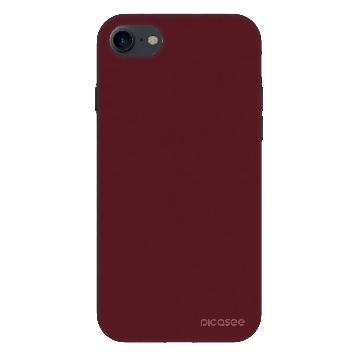 Picasee Fashion Case pentru Apple iPhone SE 2022 - Burgundy red