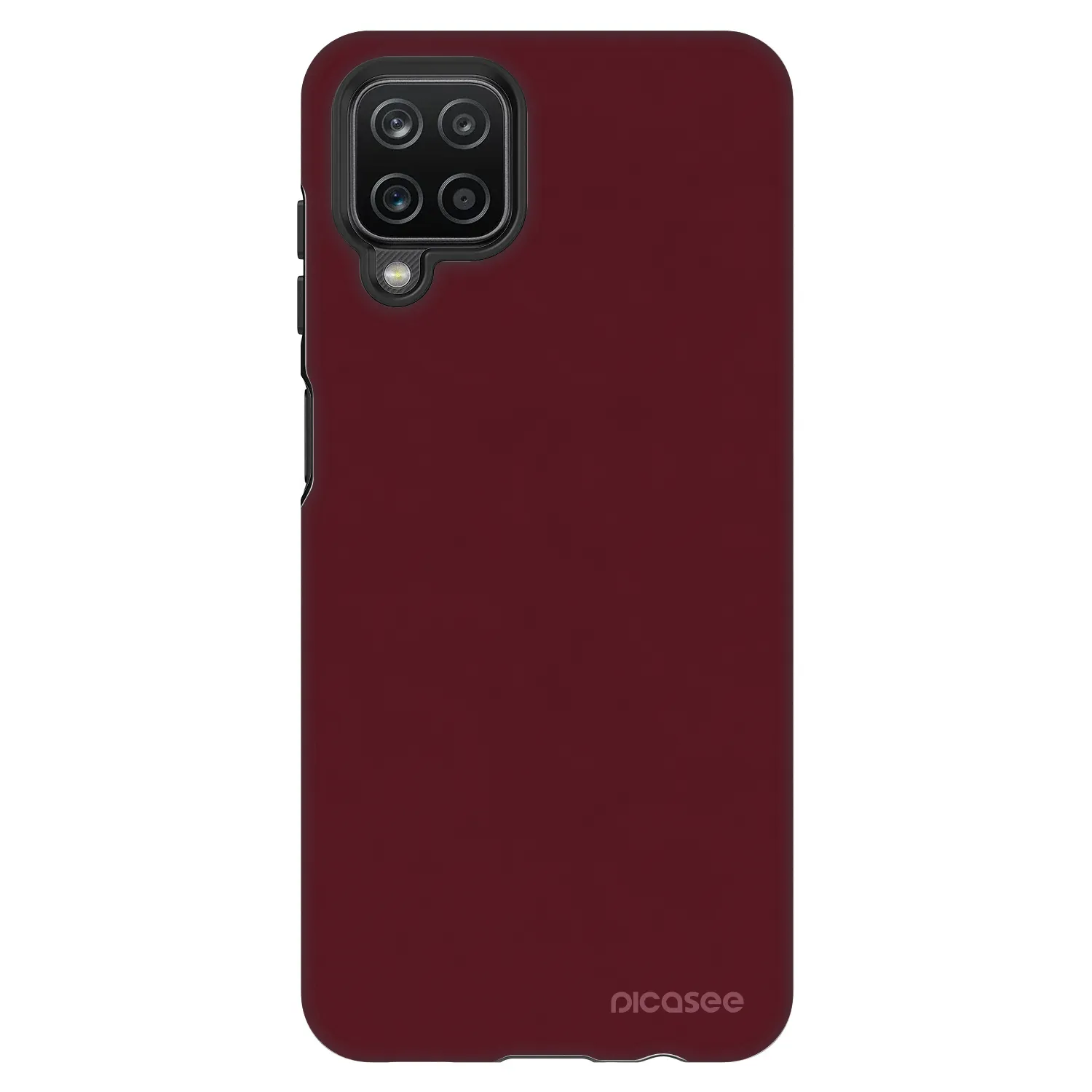 Picasee Fashion Case pentru Samsung Galaxy A12 A125F - Burgundy red