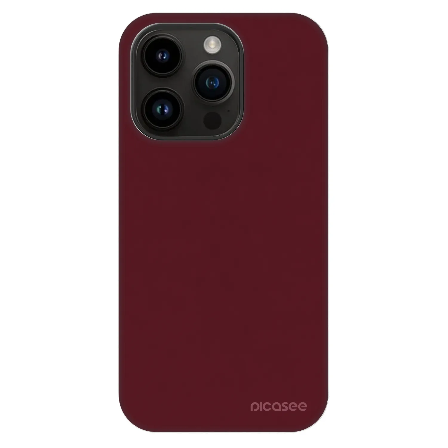 Picasee Fashion Case MagSafe pentru Apple iPhone 14 Pro - Burgundy red