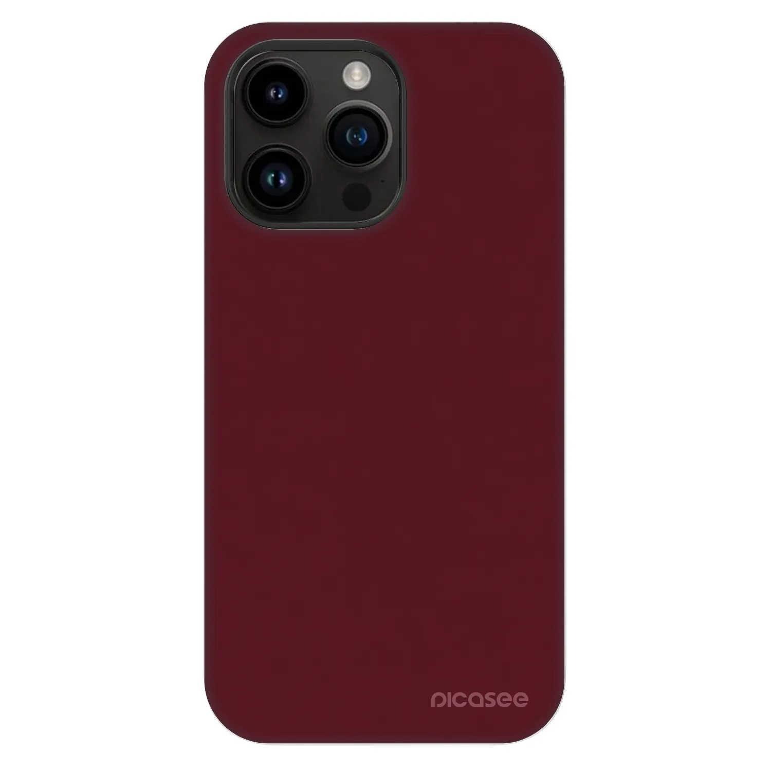 Picasee Fashion Case MagSafe pentru Apple iPhone 14 Pro Max - Burgundy red