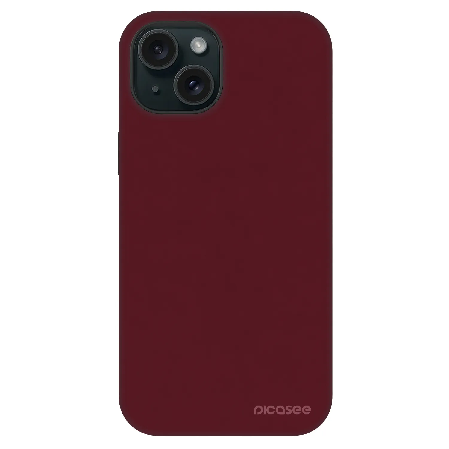 Picasee Fashion Case MagSafe pentru Apple iPhone 15 - Burgundy red