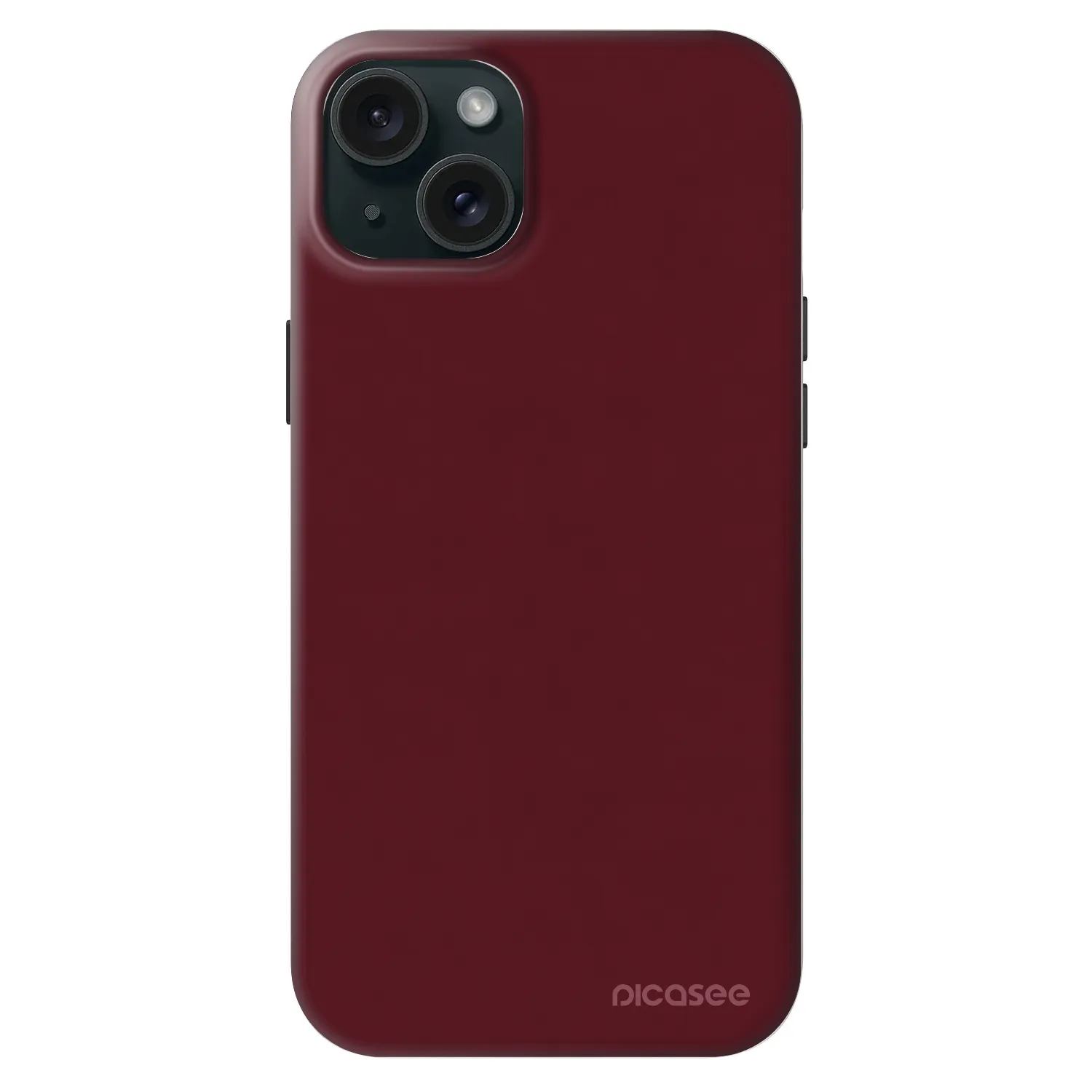Picasee Fashion Case MagSafe pentru Apple iPhone 15 Plus - Burgundy red
