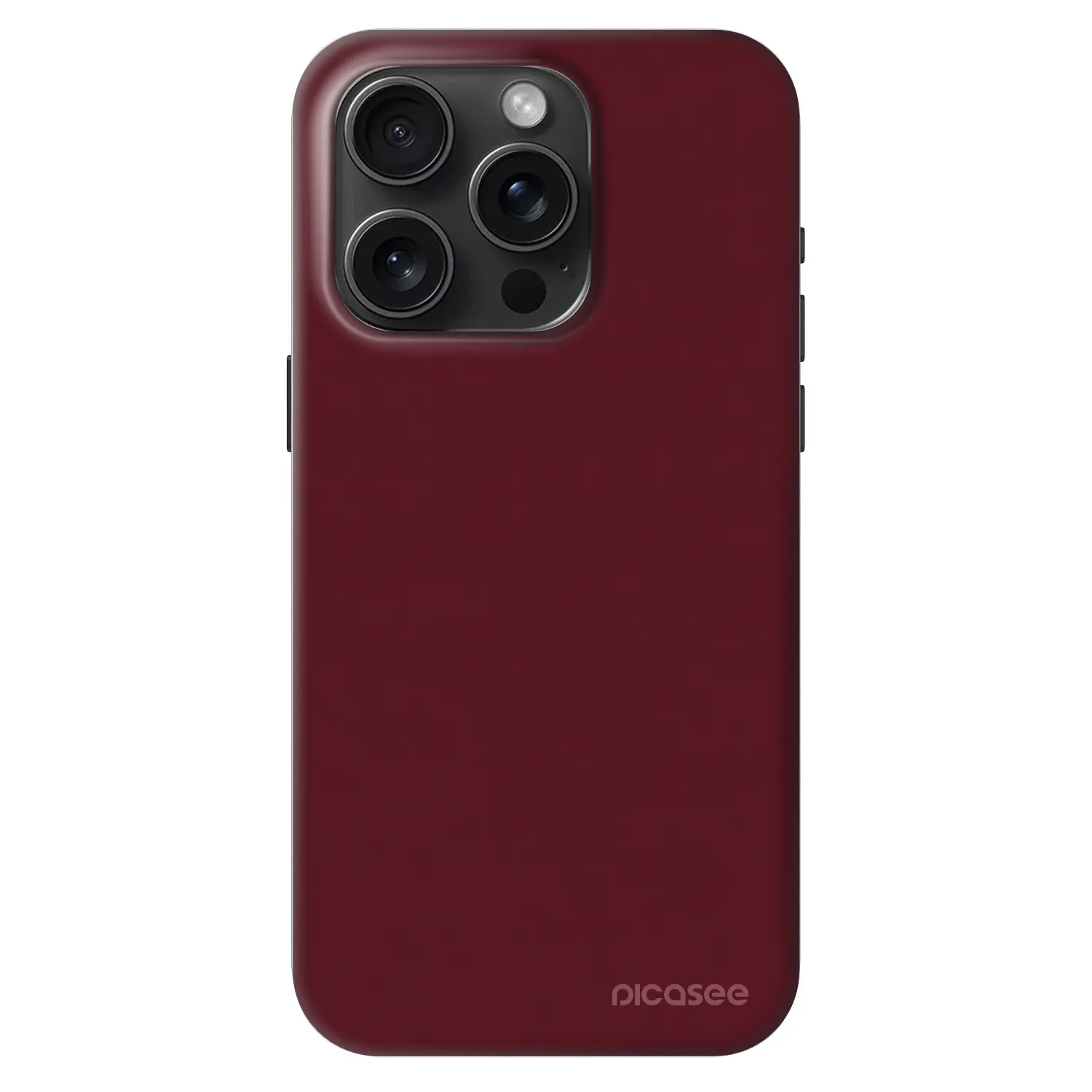 Picasee Fashion Case MagSafe pentru Apple iPhone 15 Pro - Burgundy red