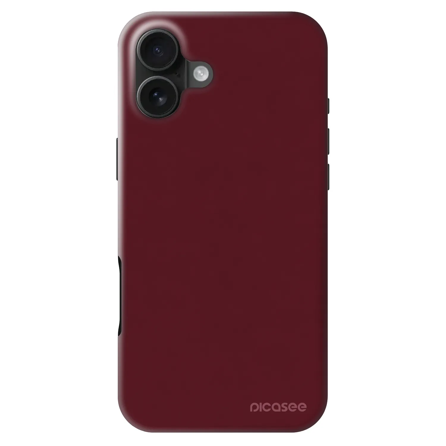 Picasee Fashion Case MagSafe pentru Apple iPhone 16 Plus - Burgundy red