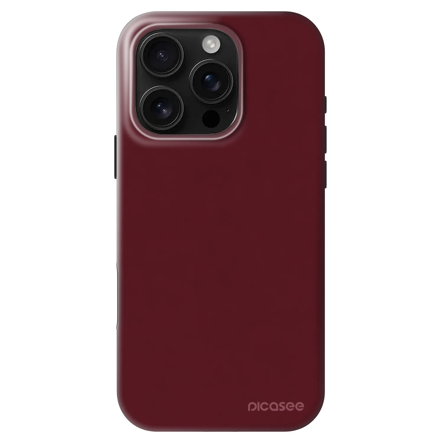 Picasee Fashion Case MagSafe pentru Apple iPhone 16 Pro - Burgundy red