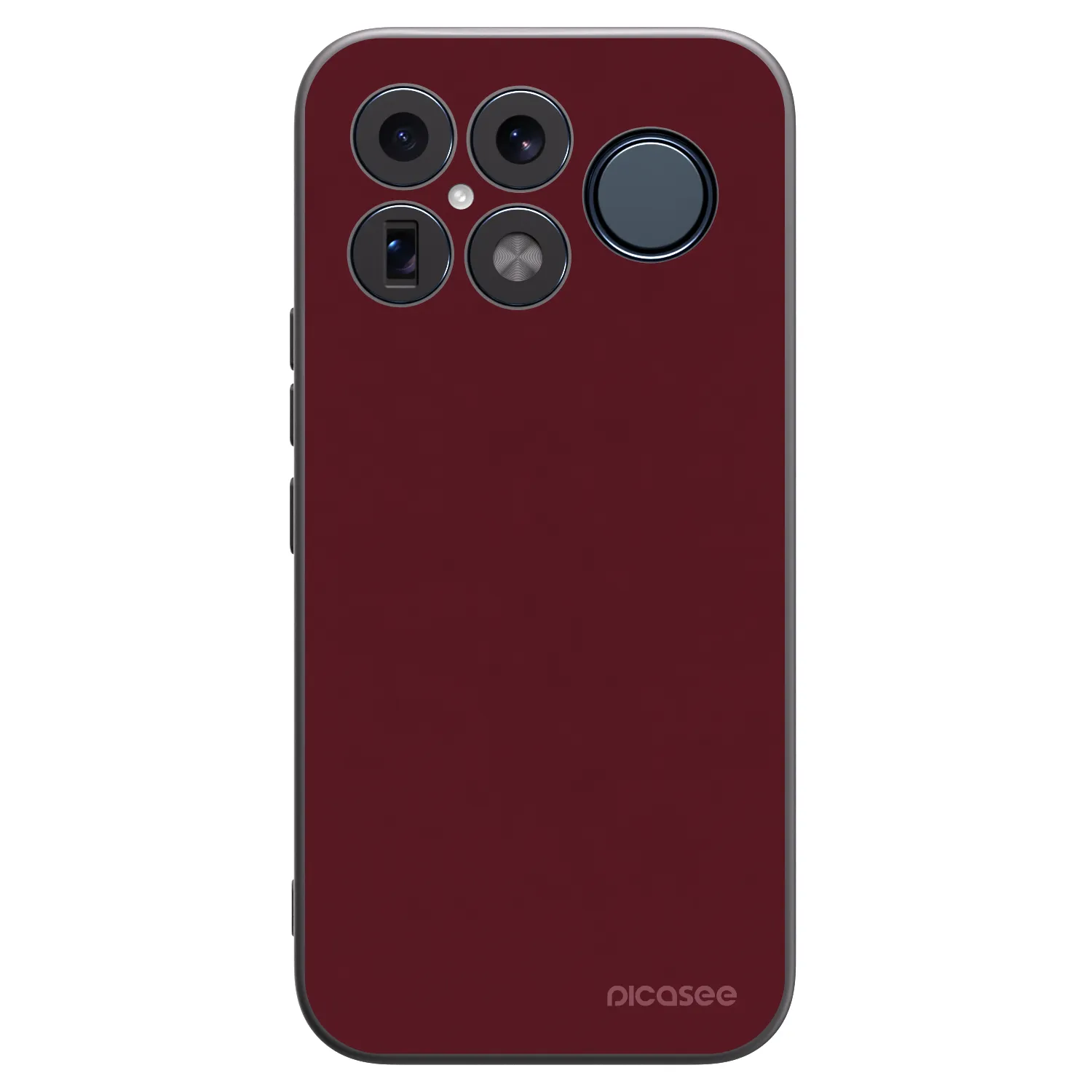 Picasee husă neagră din silicon pentru Xiaomi Poco F8 Ultra - Burgundy red