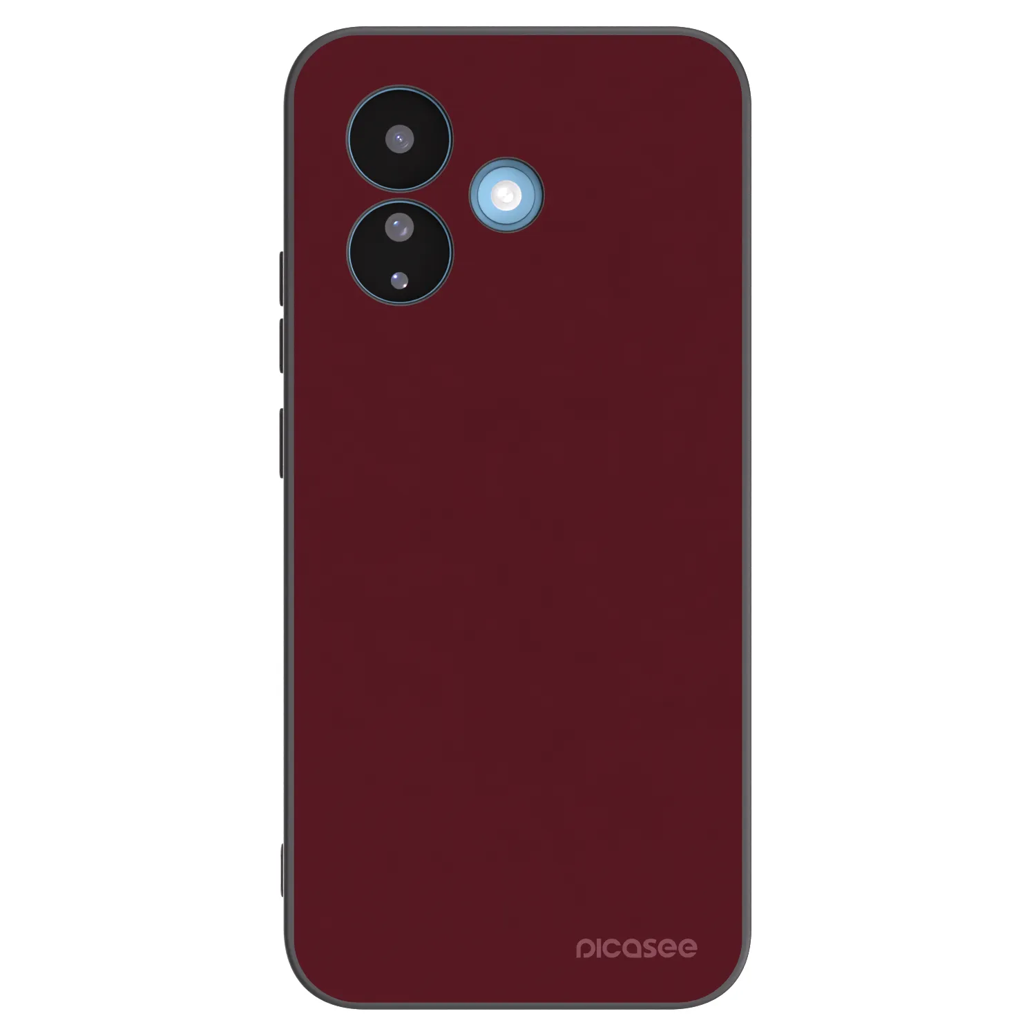 Picasee husă neagră din silicon pentru Xiaomi Redmi Note 17 Pro 5G - Burgundy red