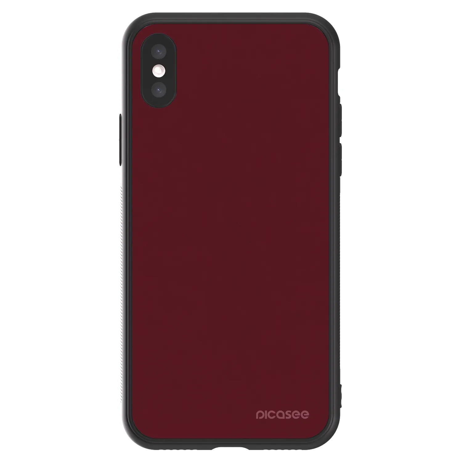 Picasee ULTIMATE CASE pentru Apple iPhone X/XS - Burgundy red