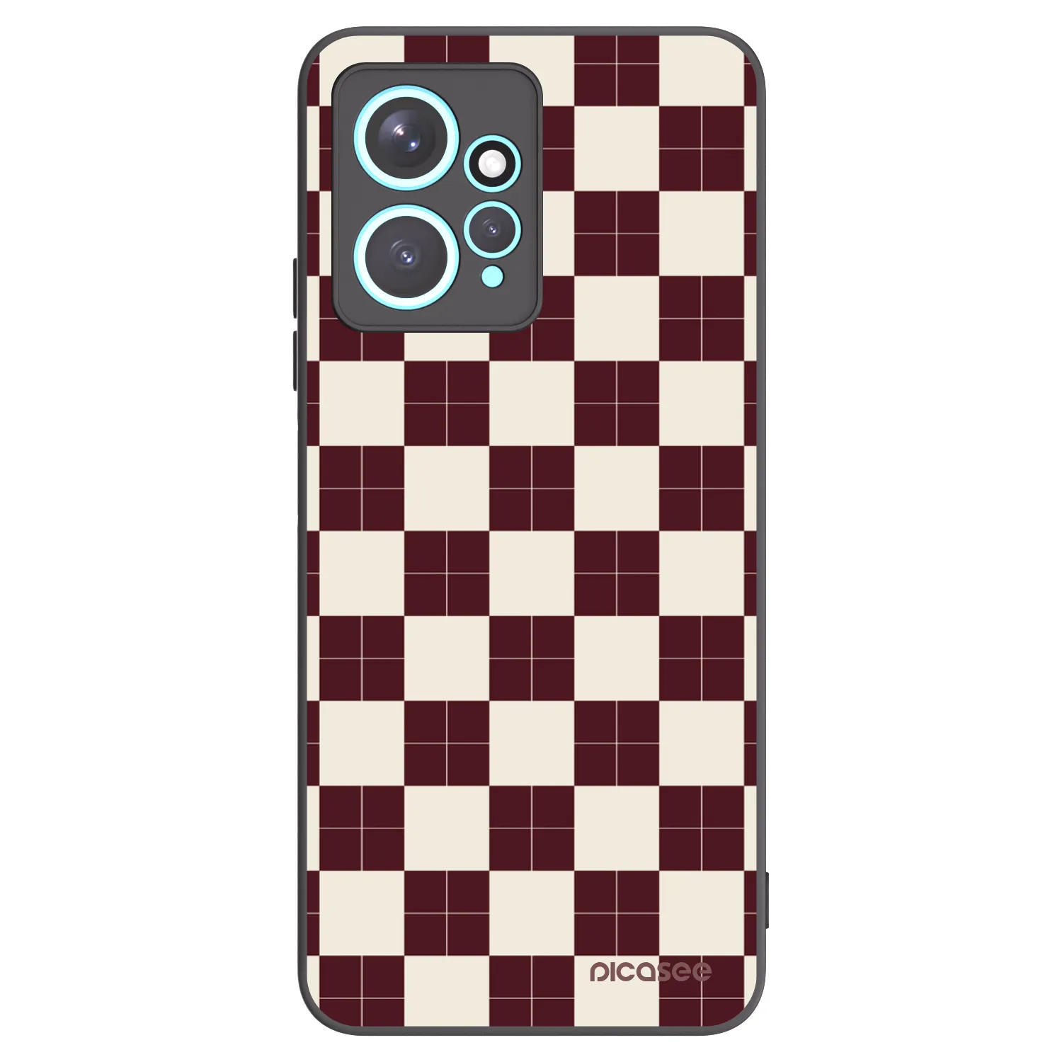 Picasee husă neagră din silicon pentru Xiaomi Redmi Note 12 4G - Checked Away