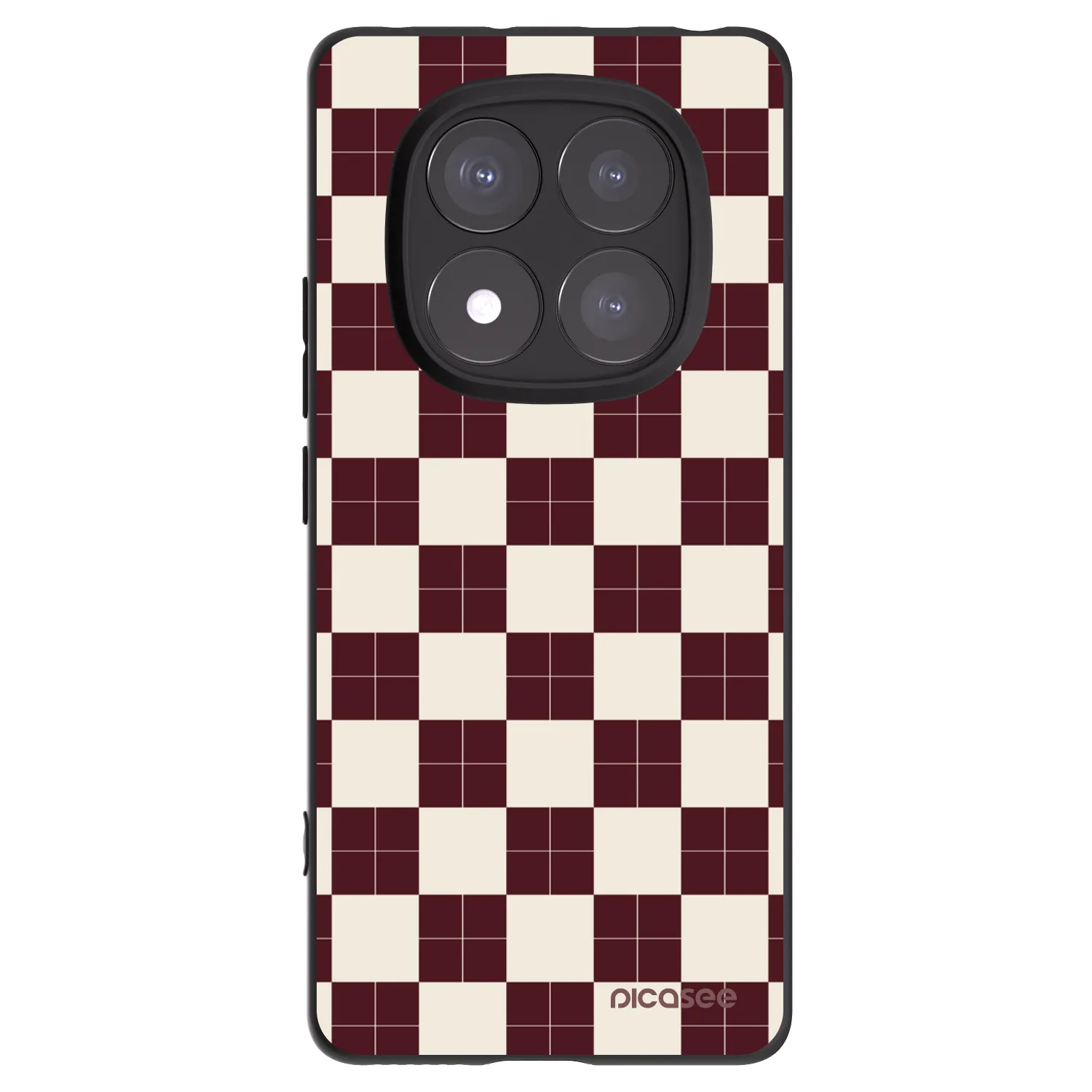Picasee husă neagră din silicon pentru Xiaomi Redmi Note 14 Pro+ 5G - Checked Away