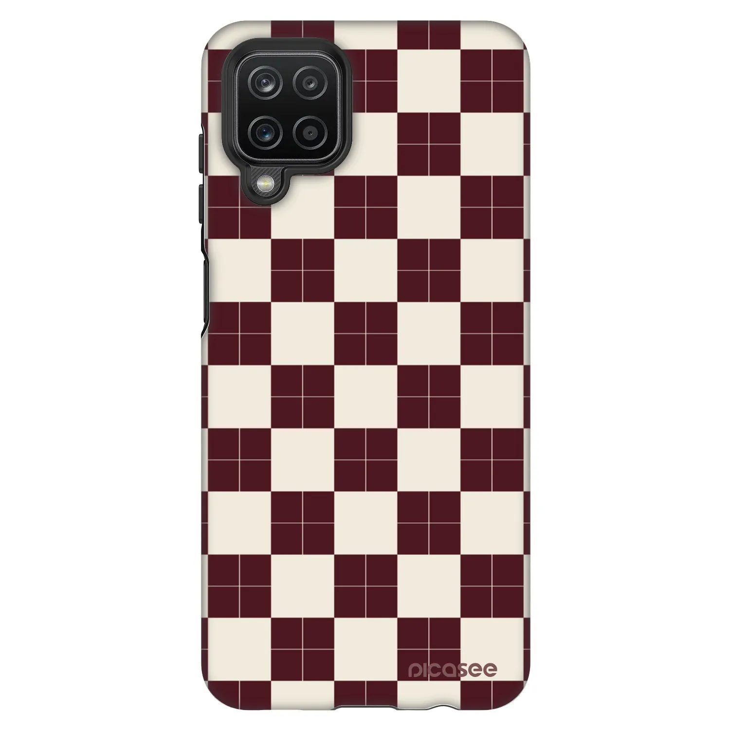 Picasee Fashion Case pentru Samsung Galaxy A12 A125F - Checked Away