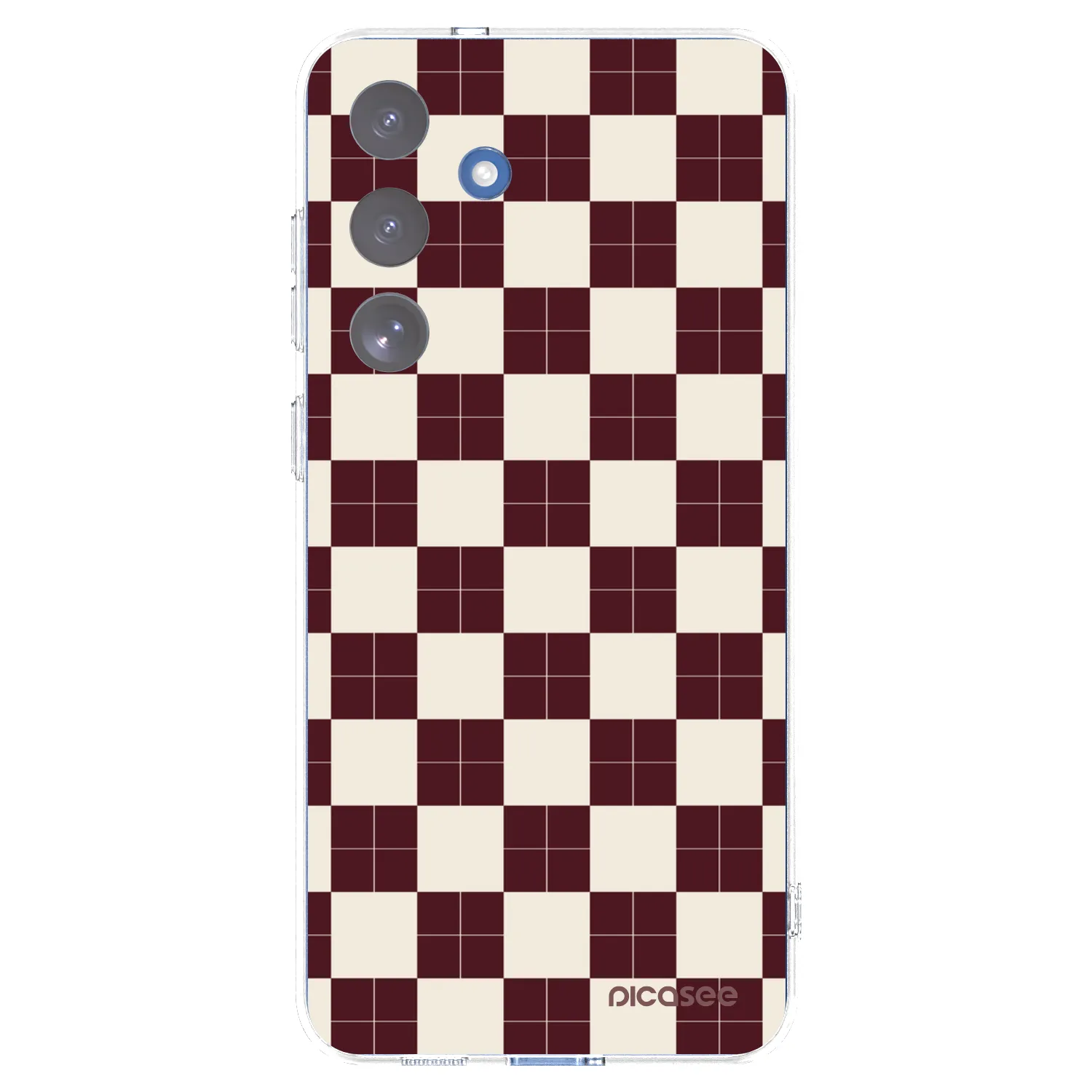 Picasee husă transparentă din silicon pentru Samsung Galaxy S25 FE 5G - Checked Away
