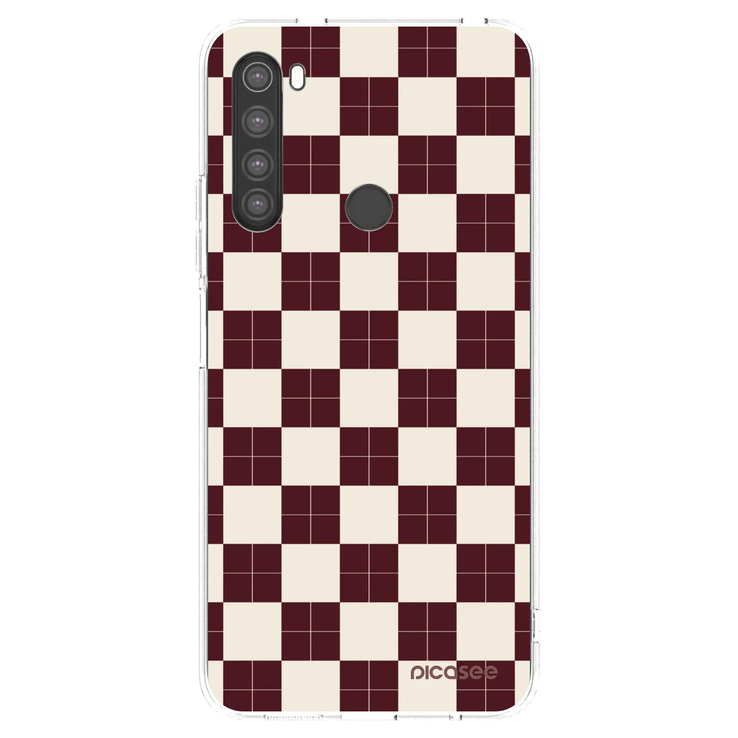 Picasee husă transparentă din silicon pentru Xiaomi Redmi Note 8 - Checked Away