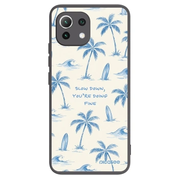 Picasee husă neagră din silicon pentru Xiaomi Mi 11 Lite - Slow Tide