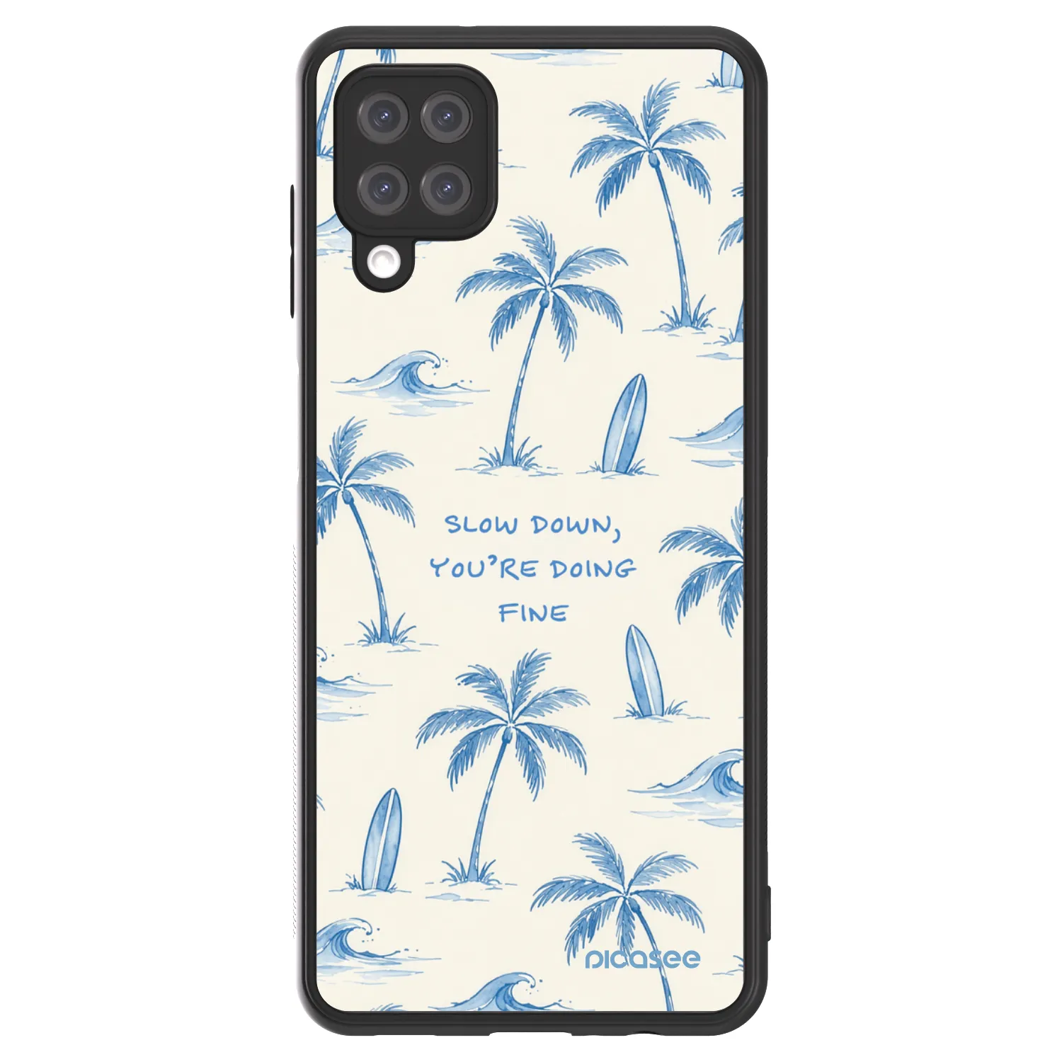 Picasee ULTIMATE CASE pentru Samsung Galaxy A12 A125F - Slow Tide