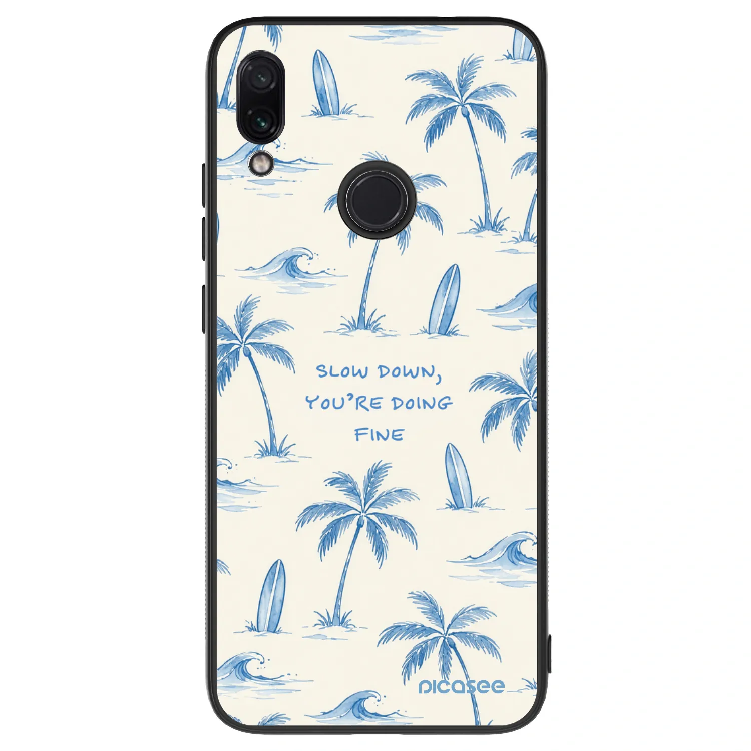 Picasee ULTIMATE CASE pentru Xiaomi Redmi Note 7 - Slow Tide