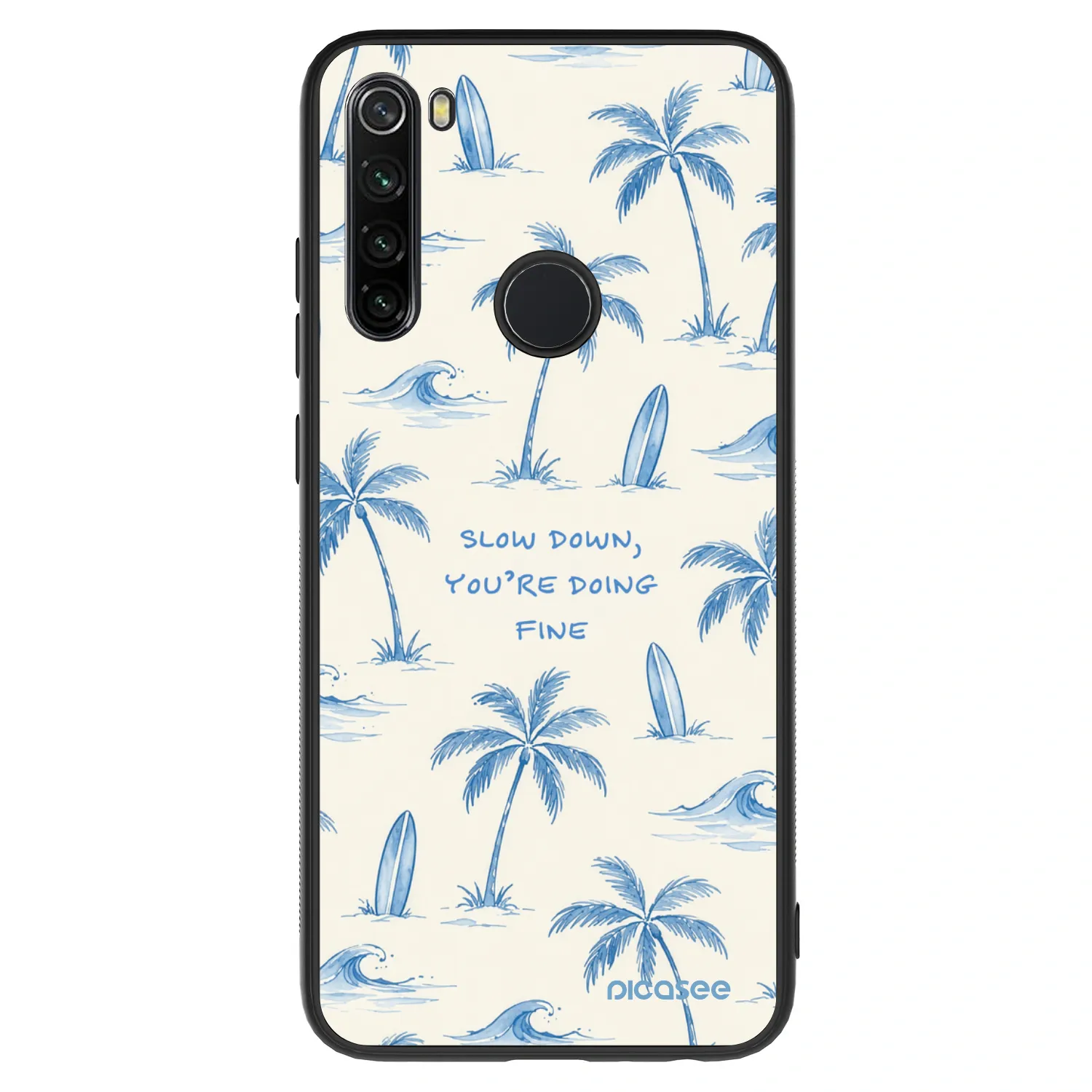 Picasee ULTIMATE CASE pentru Xiaomi Redmi Note 8 - Slow Tide