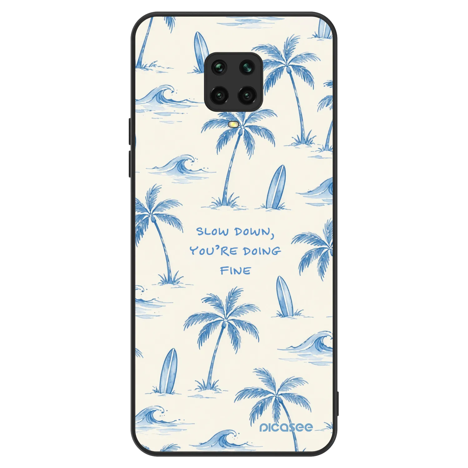 Picasee ULTIMATE CASE pentru Xiaomi Redmi Note 9S - Slow Tide