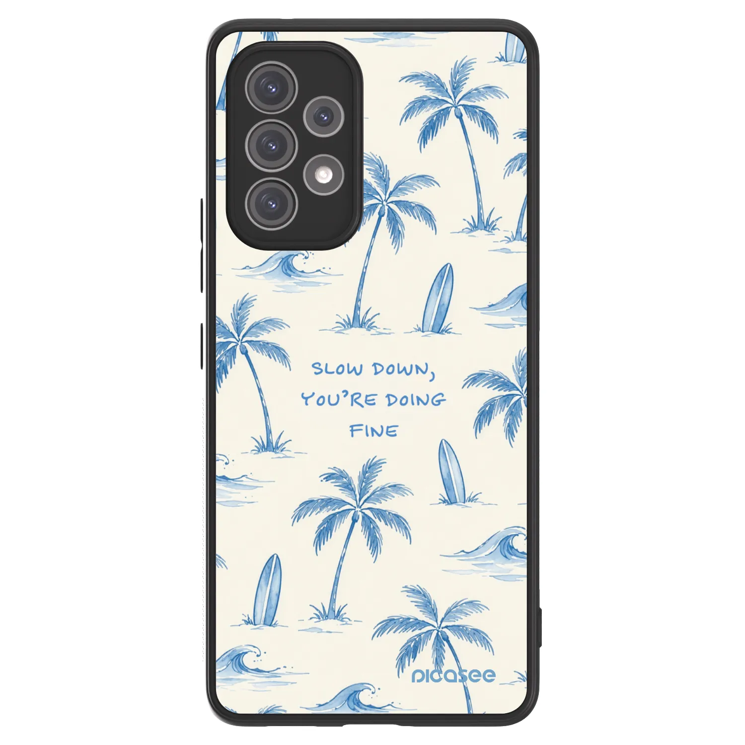 Picasee ULTIMATE CASE pentru Samsung Galaxy A52s 5G A528B - Slow Tide