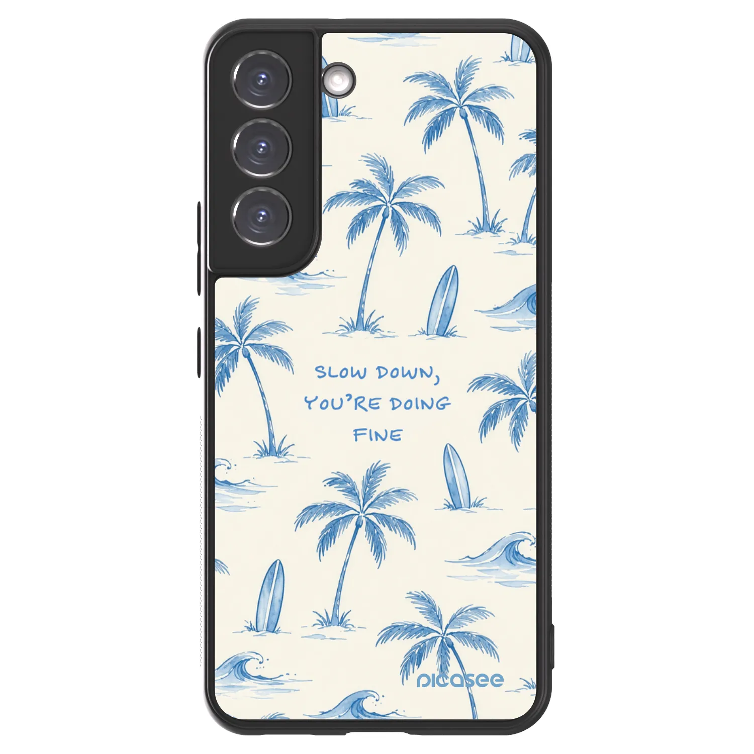 Picasee ULTIMATE CASE pentru Samsung Galaxy S22 5G - Slow Tide