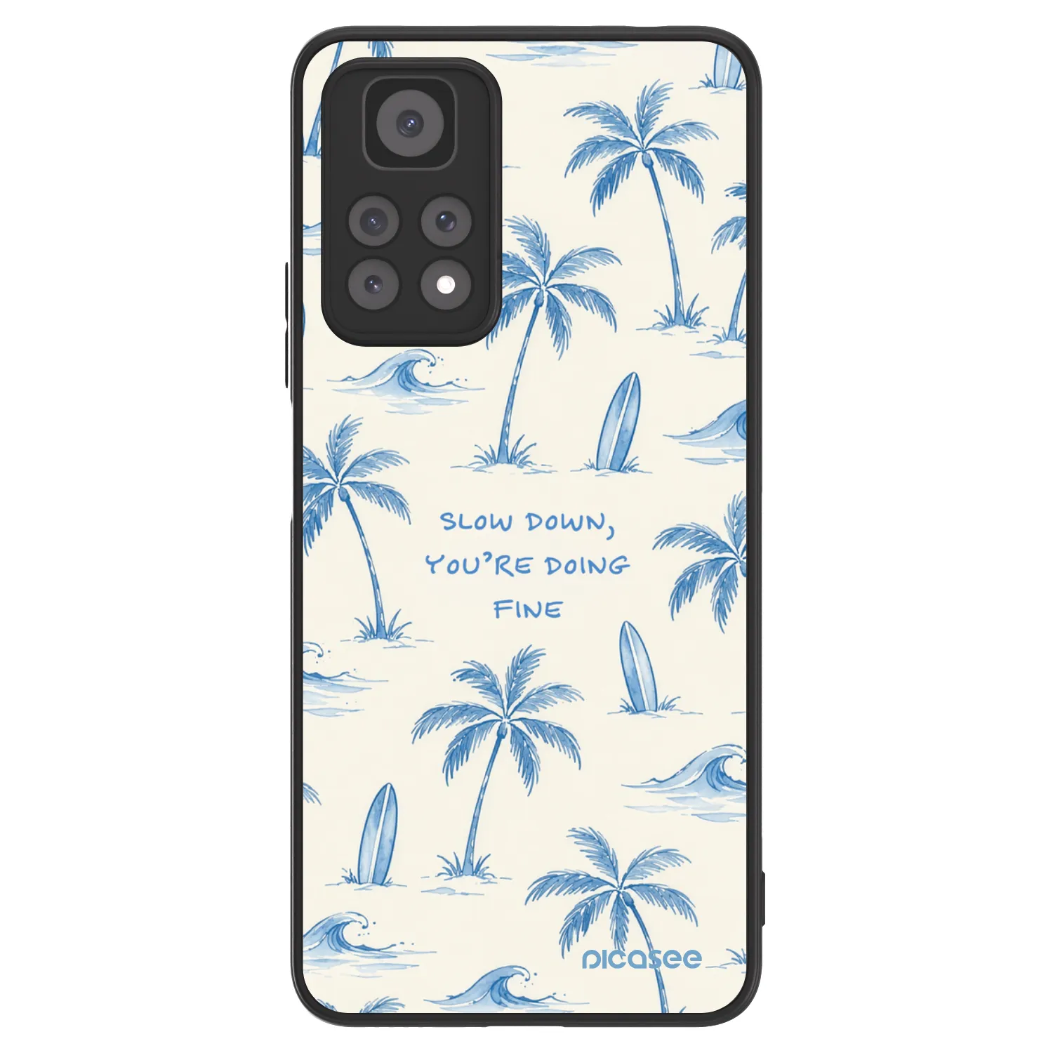 Picasee ULTIMATE CASE pentru Xiaomi Redmi Note 11 Pro 5G - Slow Tide