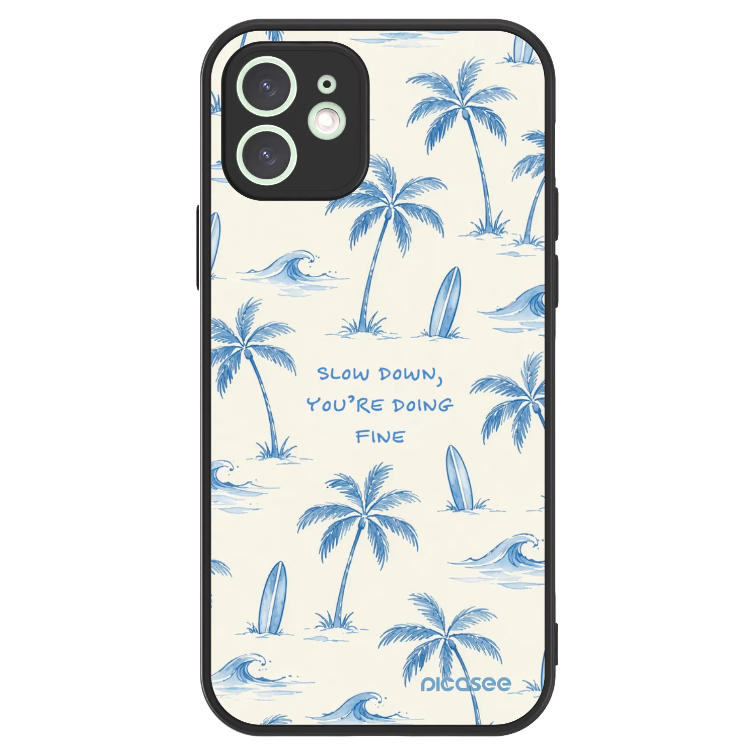 Picasee ULTIMATE CASE MagSafe pentru Apple iPhone 12 - Slow Tide
