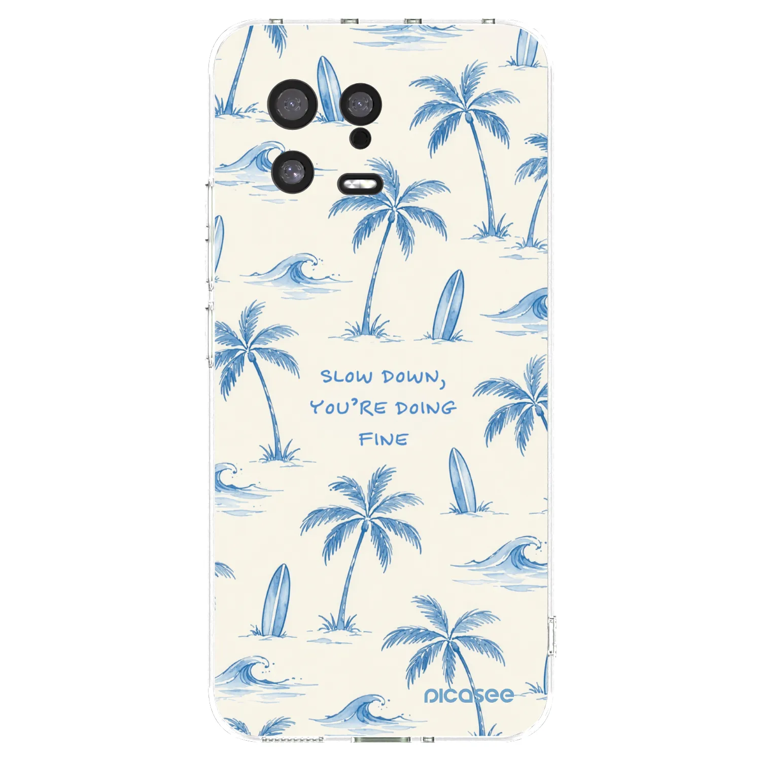 Picasee husă transparentă din silicon pentru Xiaomi 13 - Slow Tide