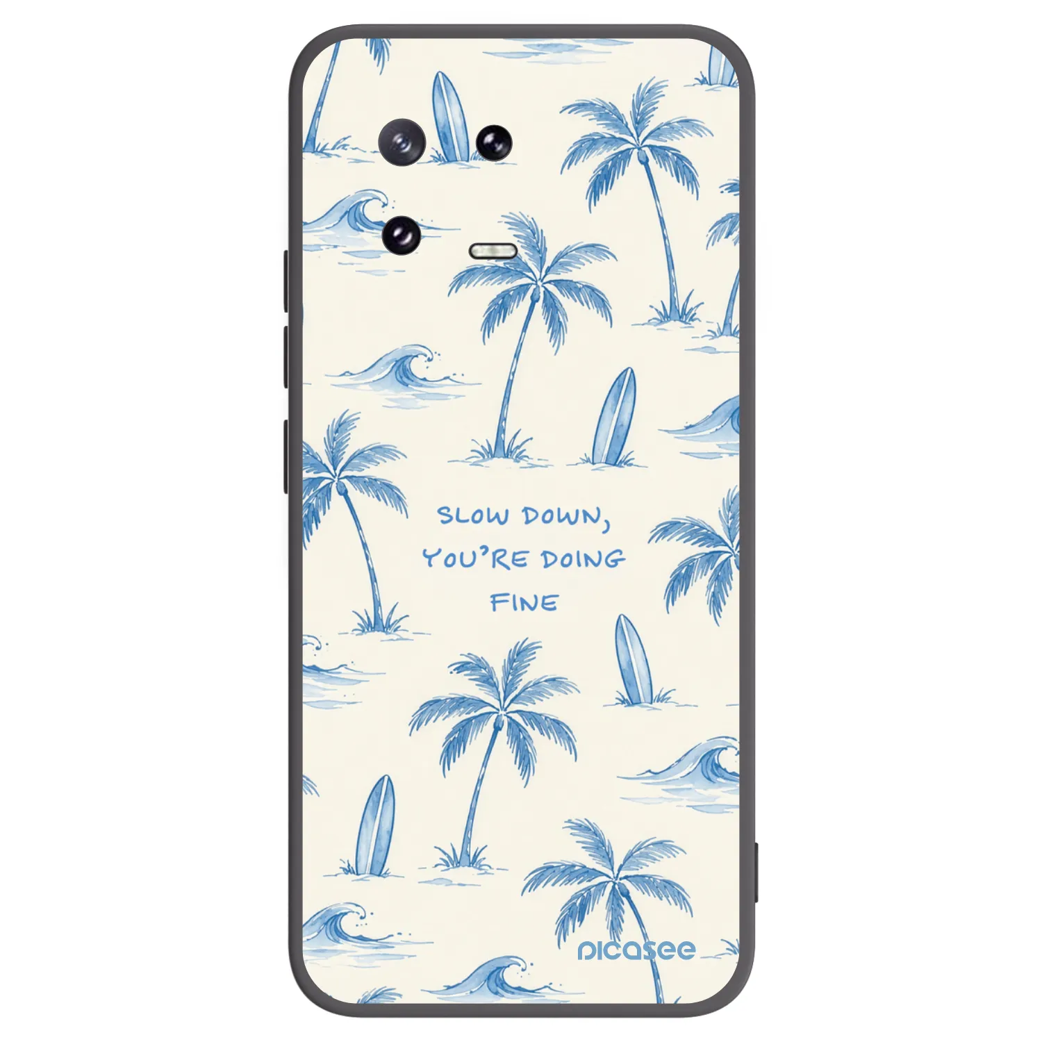 Picasee husă neagră din silicon pentru Xiaomi 13 Pro - Slow Tide