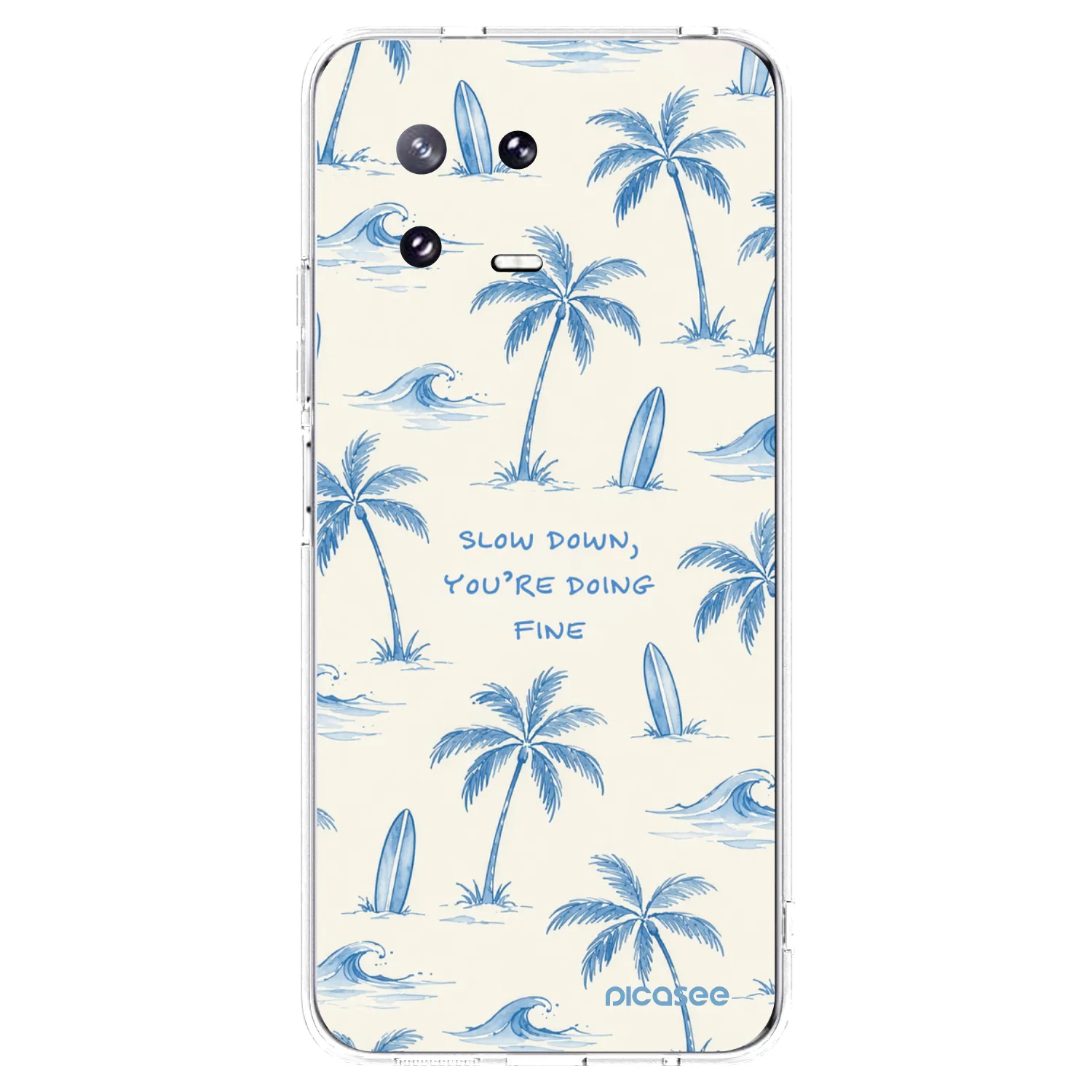 Picasee husă transparentă din silicon pentru Xiaomi 13 Pro - Slow Tide