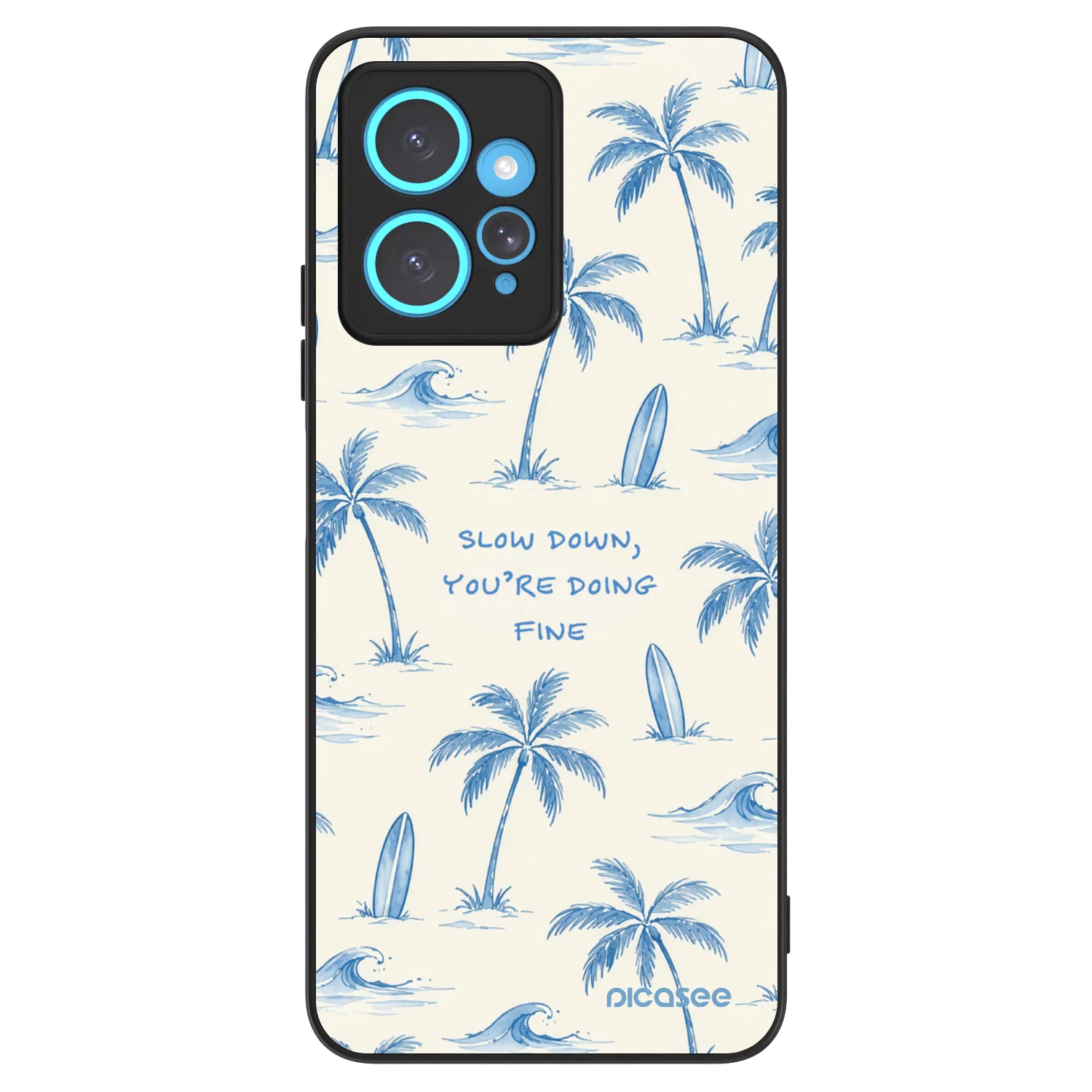 Picasee ULTIMATE CASE pentru Xiaomi Redmi Note 12 4G - Slow Tide