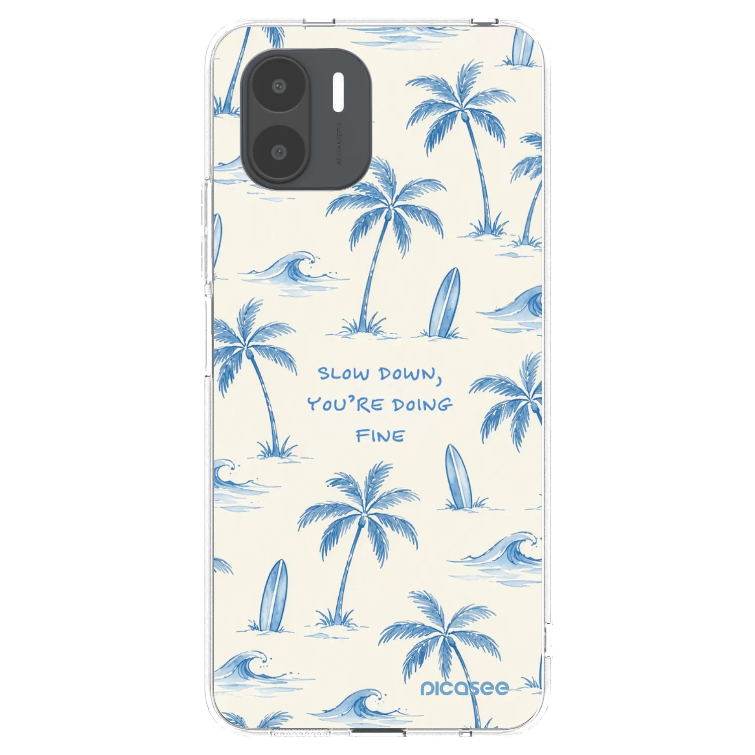 Picasee husă transparentă din silicon pentru Xiaomi Redmi A2 - Slow Tide