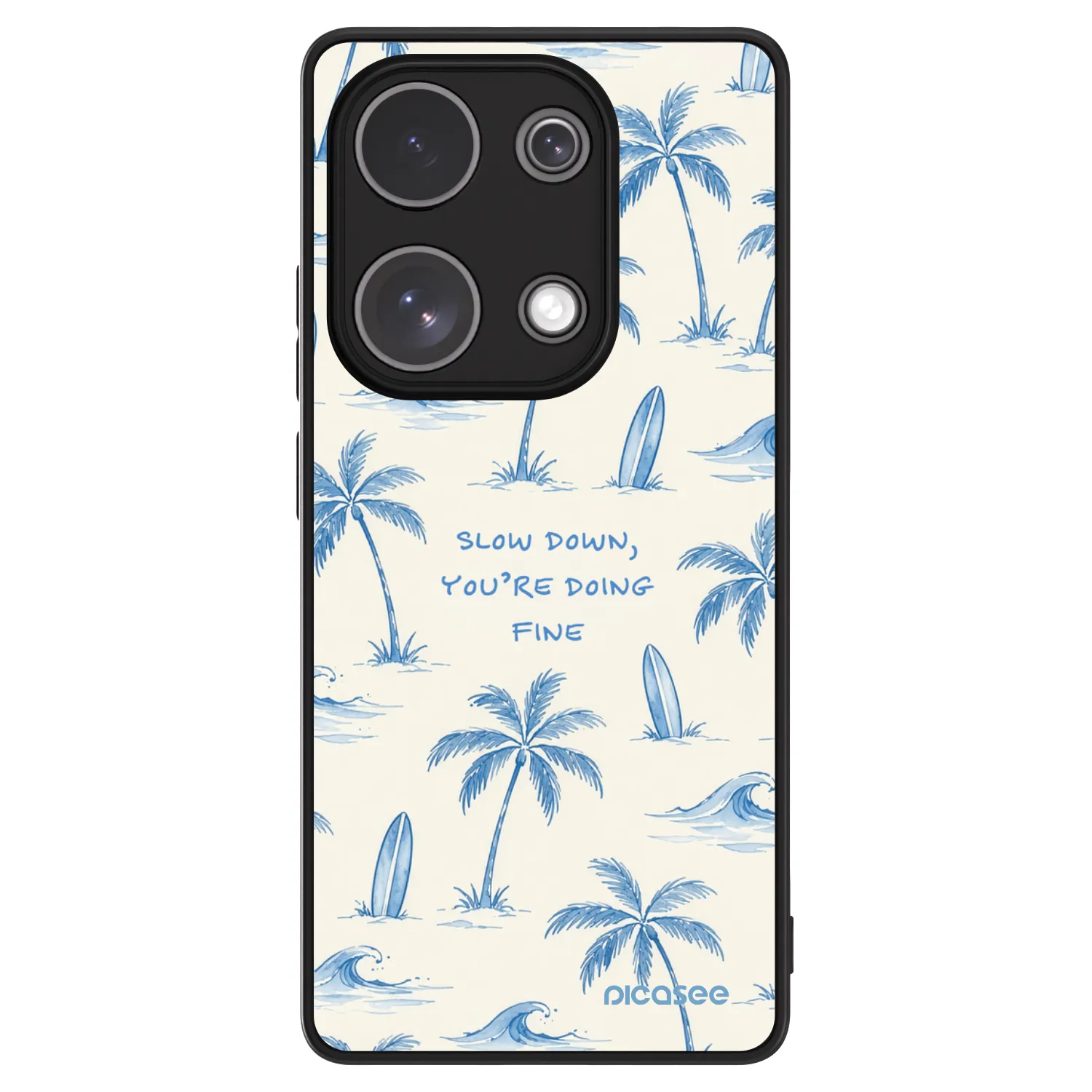 Picasee ULTIMATE CASE pentru Xiaomi Redmi Note 13 Pro 4G - Slow Tide