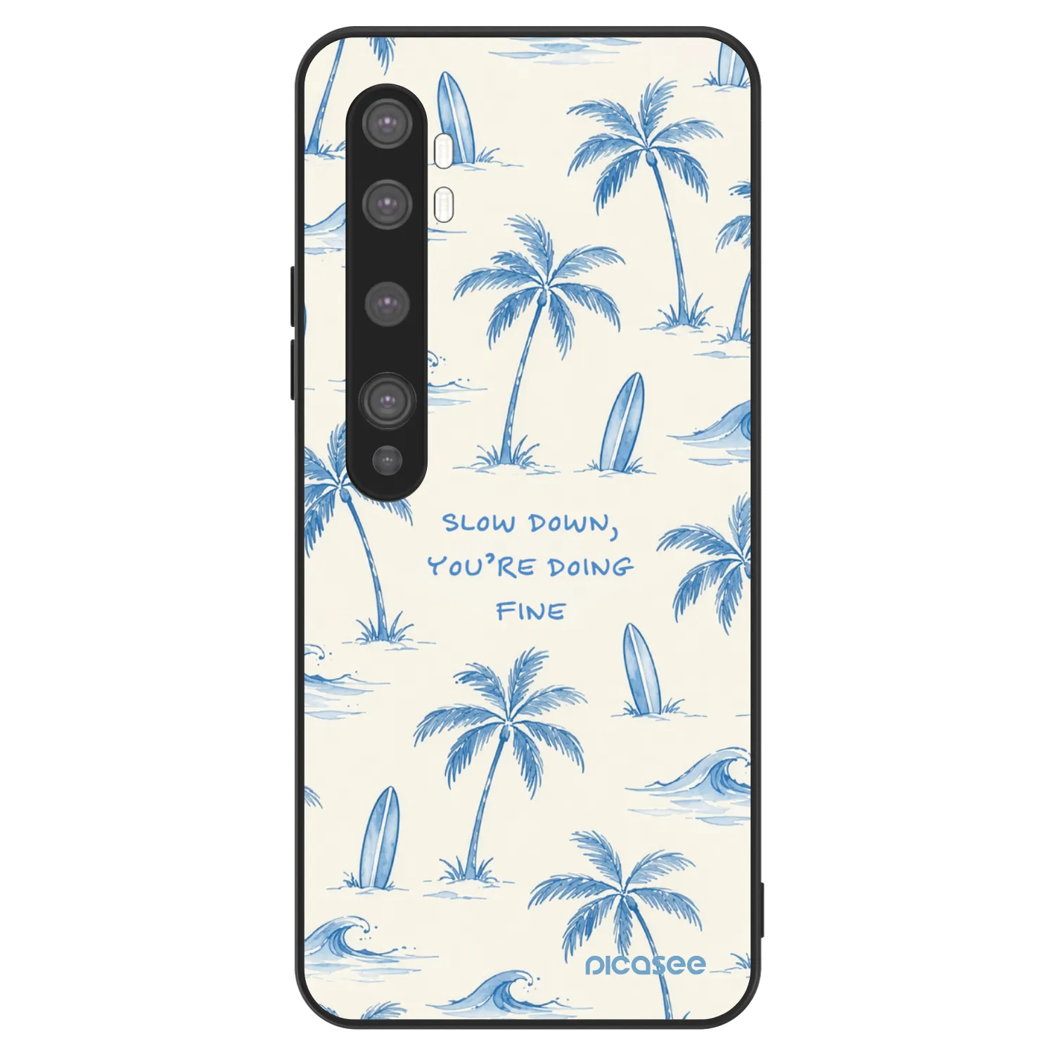 Picasee ULTIMATE CASE pentru Xiaomi Mi Note 10 (Pro) - Slow Tide