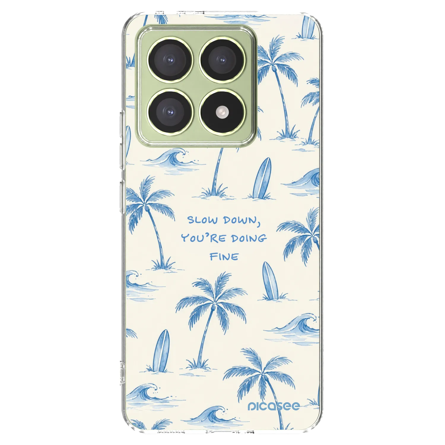 Picasee husă transparentă din silicon pentru Xiaomi 14T - Slow Tide