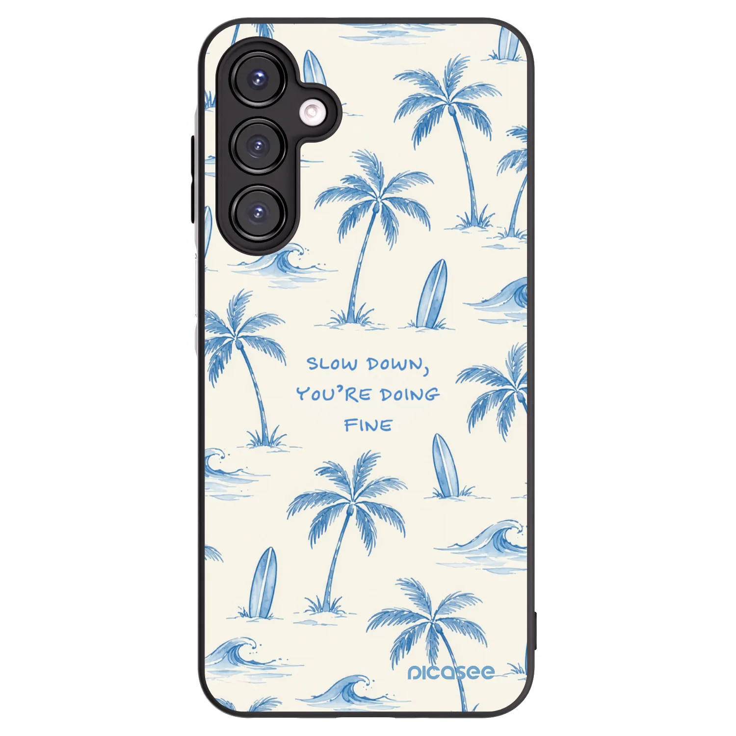Picasee husă neagră din silicon pentru Samsung Galaxy A16 5G - Slow Tide