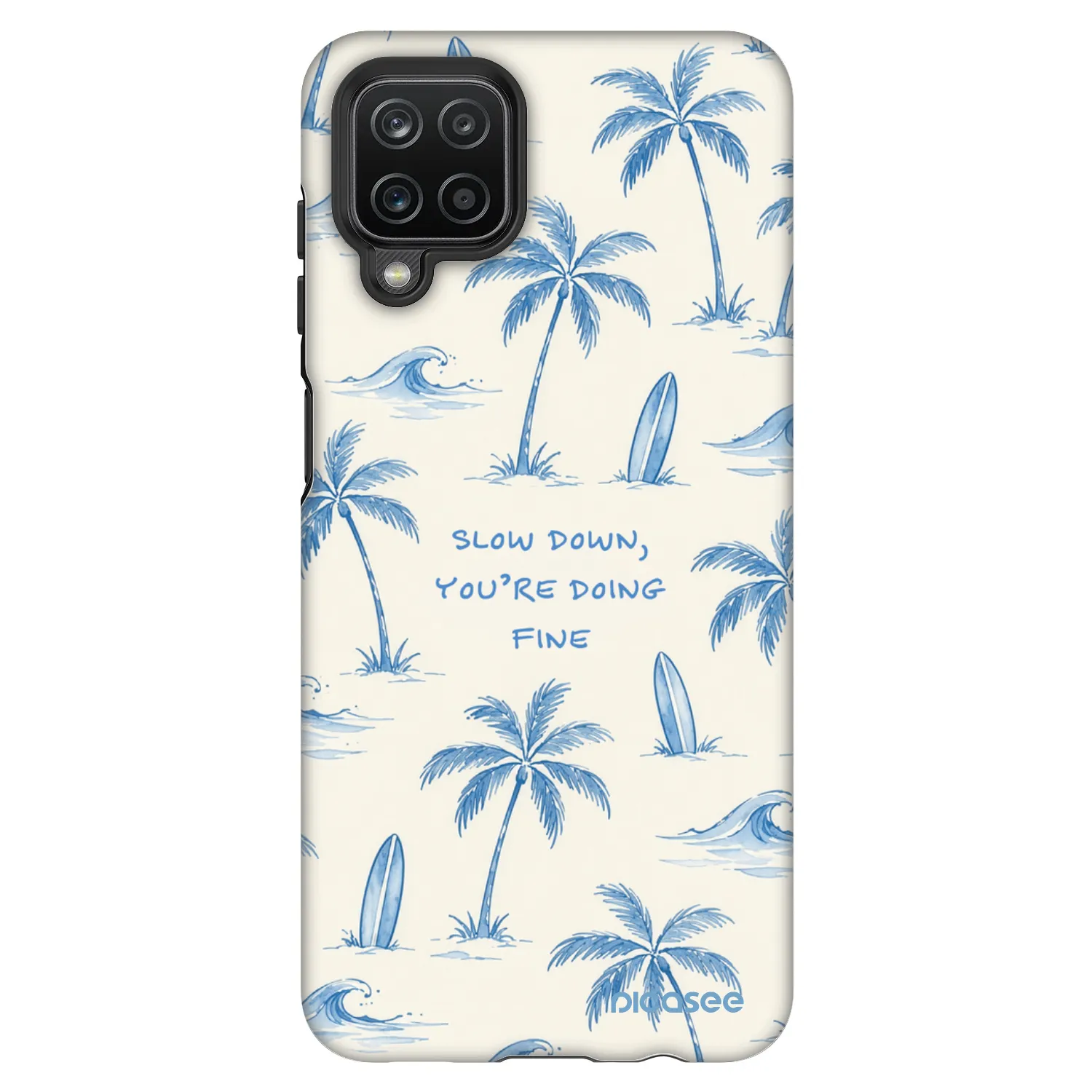 Picasee Fashion Case pentru Samsung Galaxy A12 A125F - Slow Tide