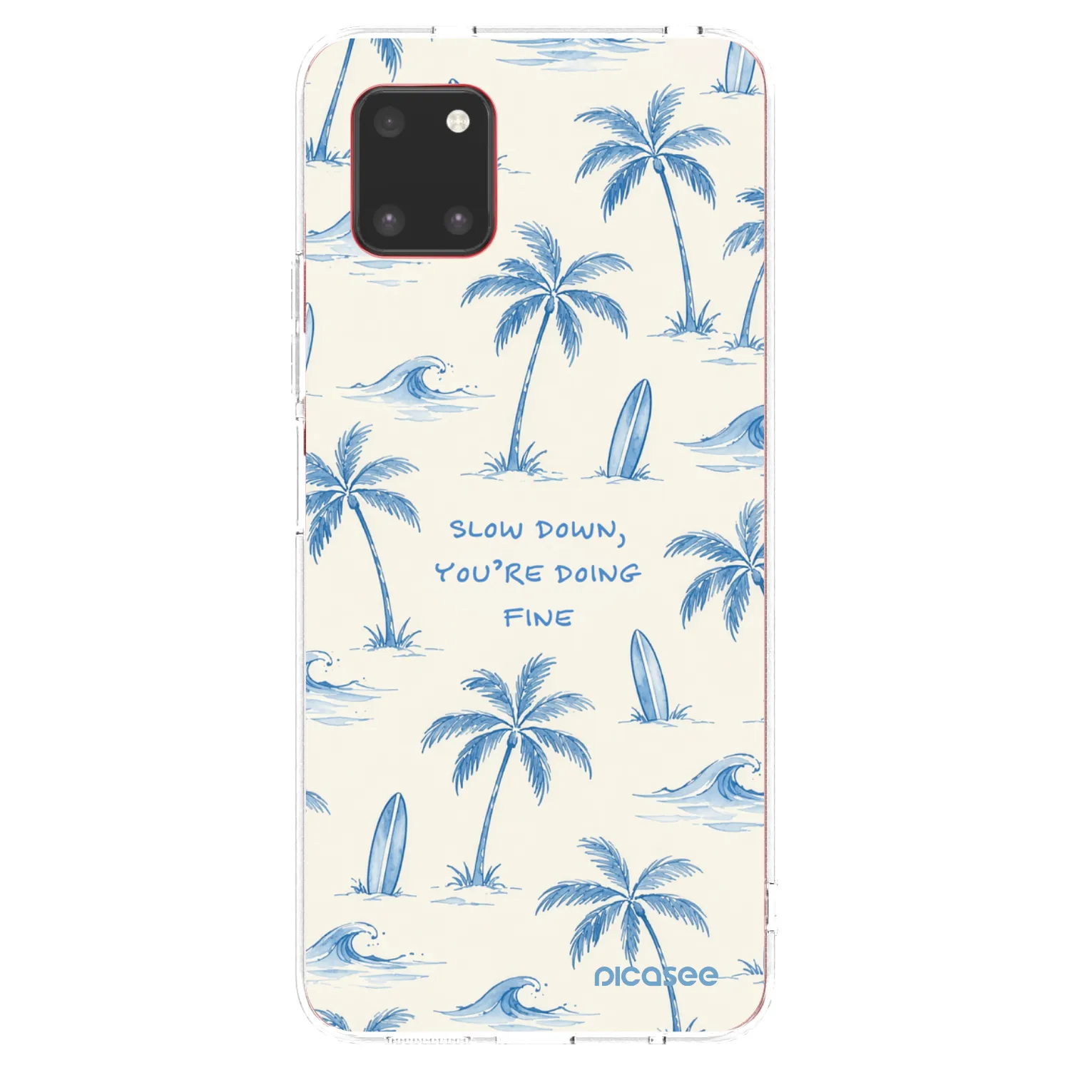 Picasee husă transparentă din silicon pentru Samsung Galaxy Note 10 Lite N770F - Slow Tide