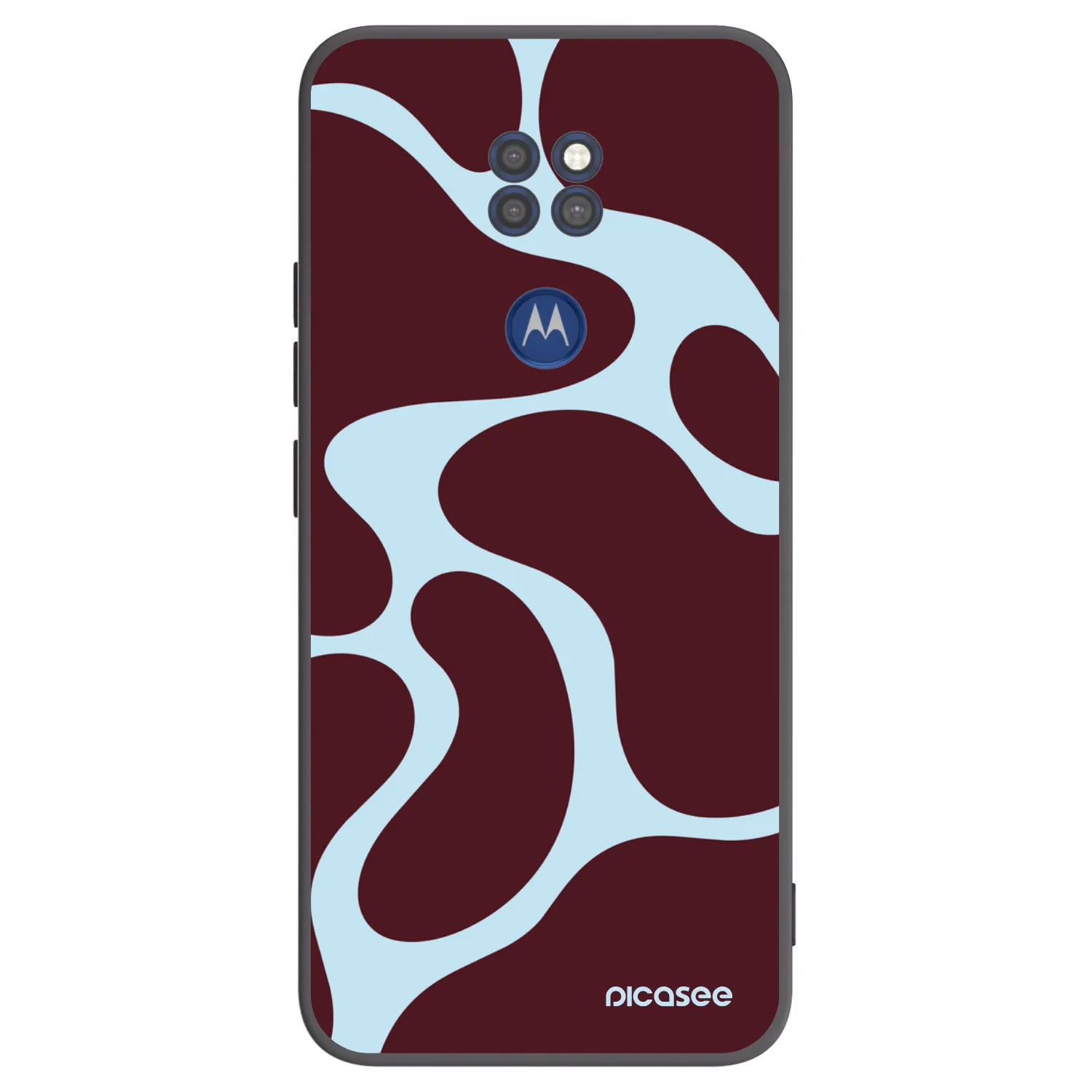 Picasee husă neagră din silicon pentru Motorola Moto G9 Play - Soft Detour